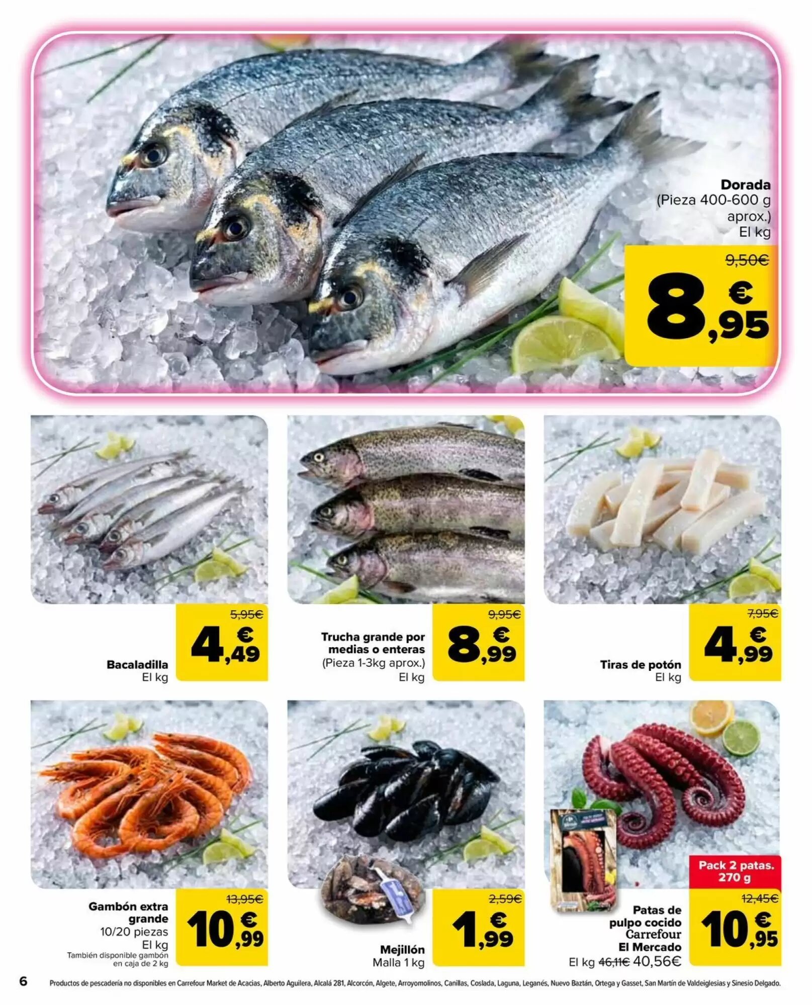 Folleto promocional de Carrefour Market válido desde el 29/08/2026 - Página 6.