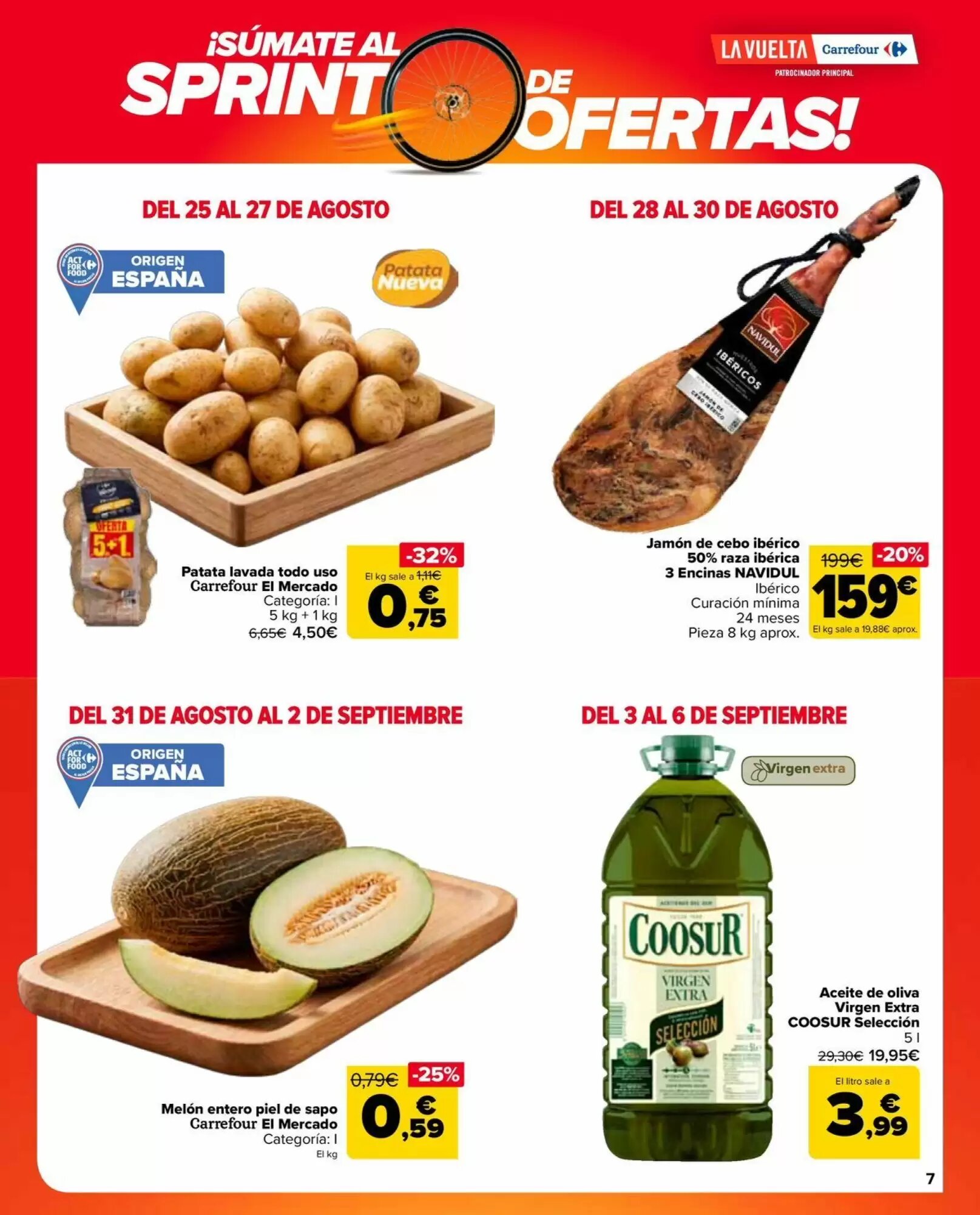 Folleto promocional de Carrefour Market válido desde el 29/08/2026 - Página 7.
