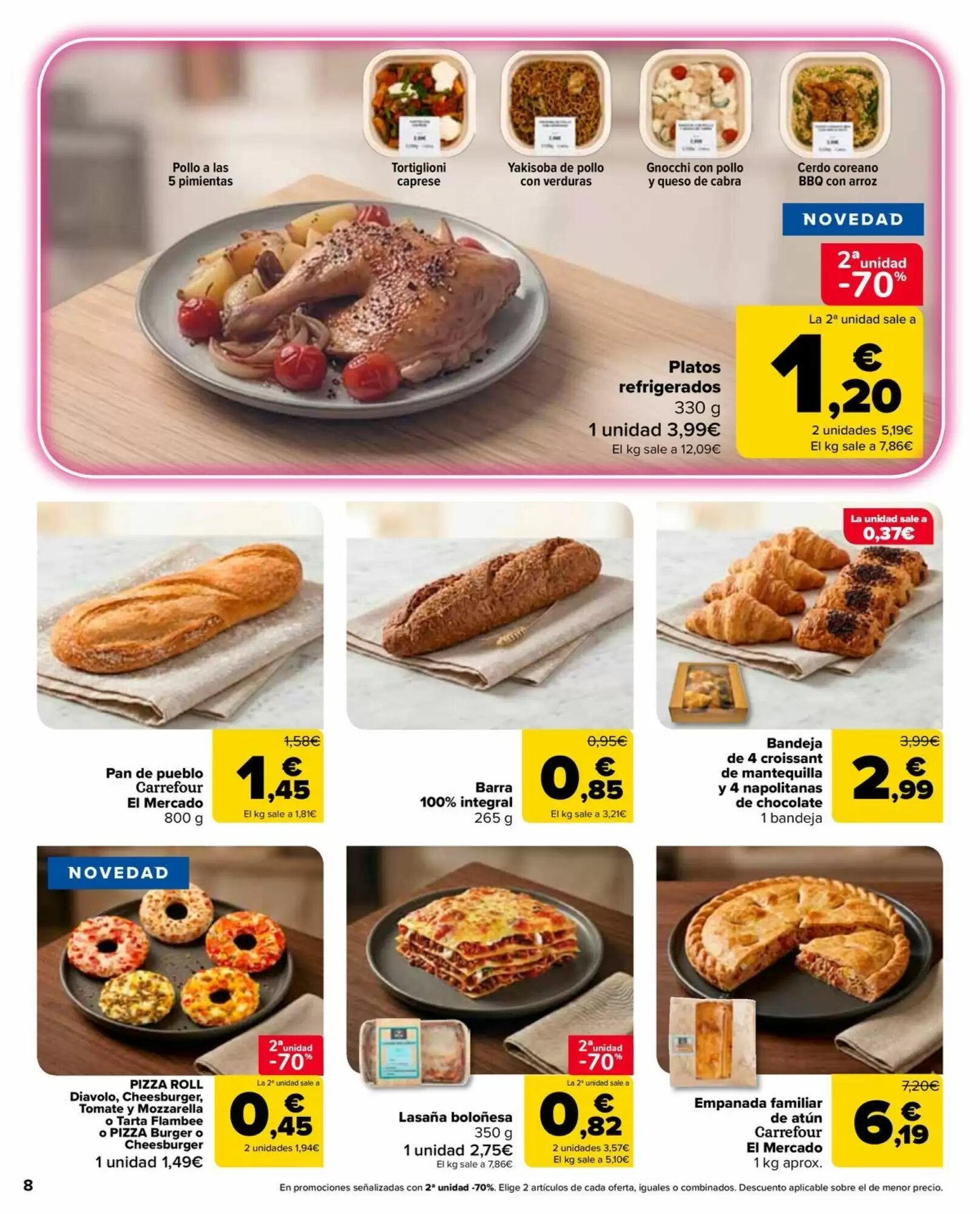 Folleto promocional de Carrefour Market válido desde el 29/08/2026 - Página 8.