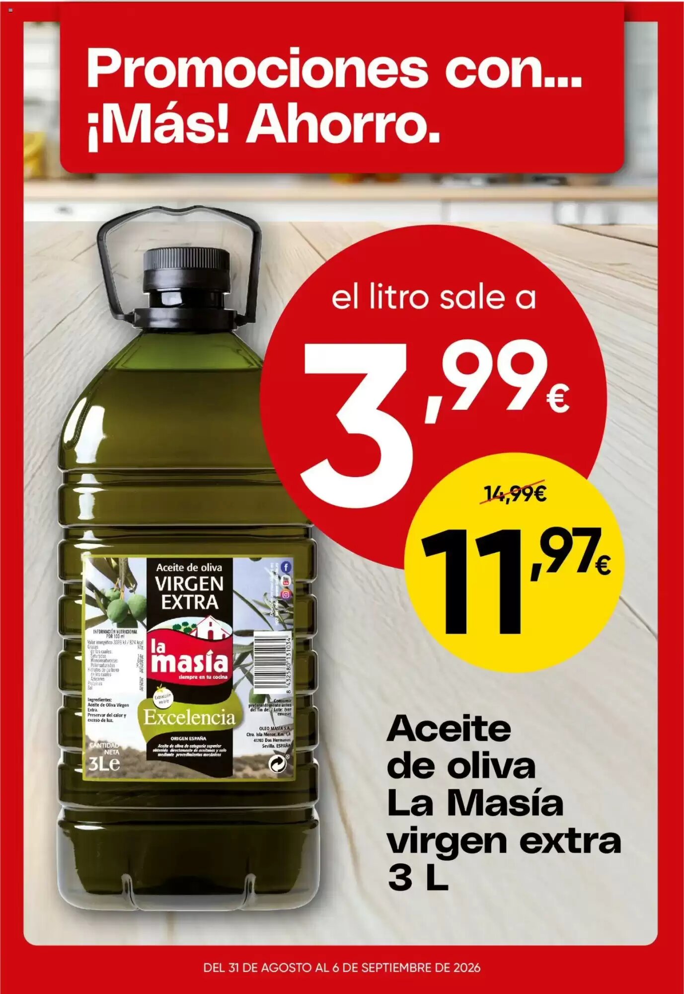 Folleto promocional de FROIZ válido desde el 31/08/2026 - Página 3.