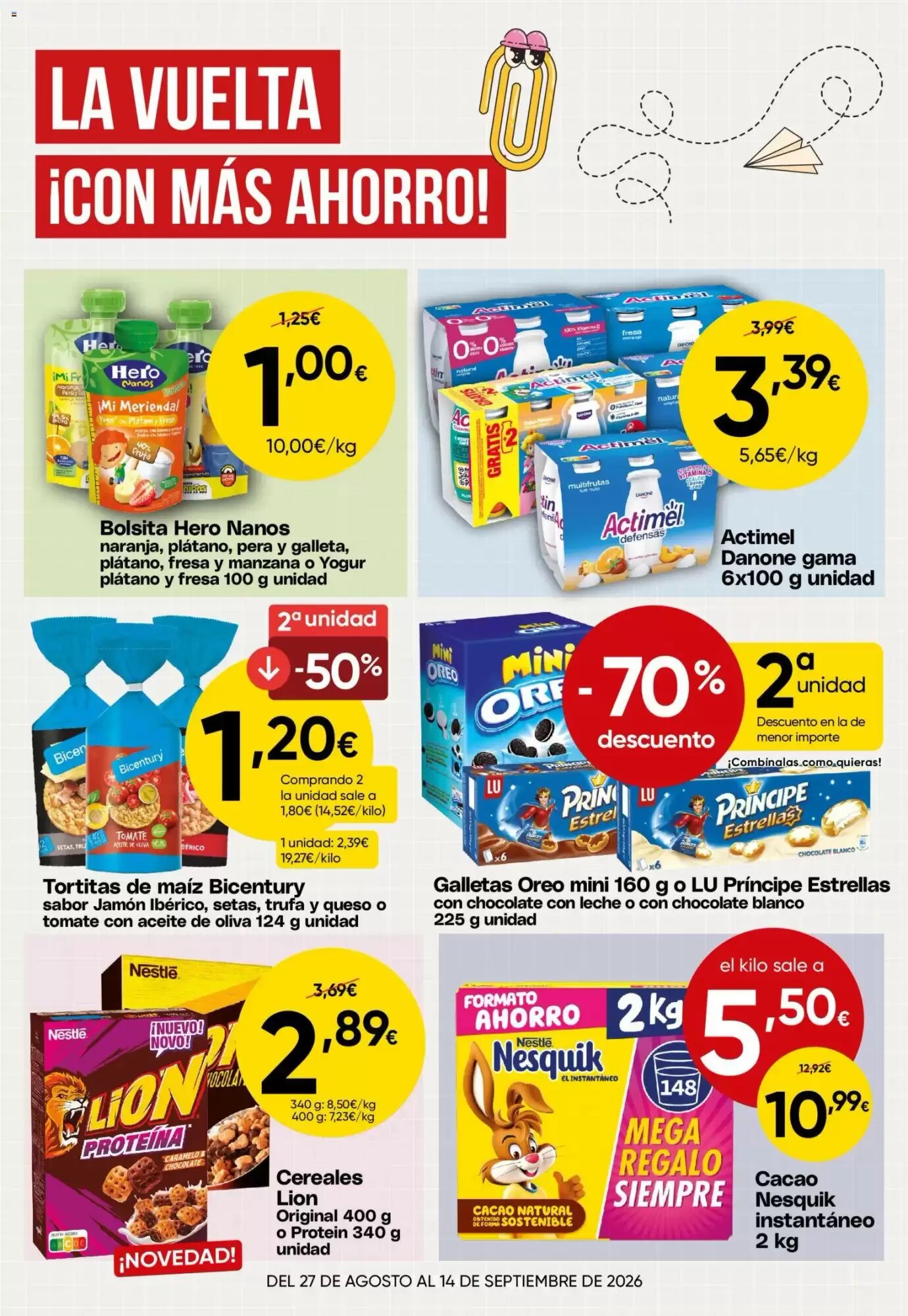 Folleto promocional de FROIZ válido desde el 31/08/2026 - Página 4.