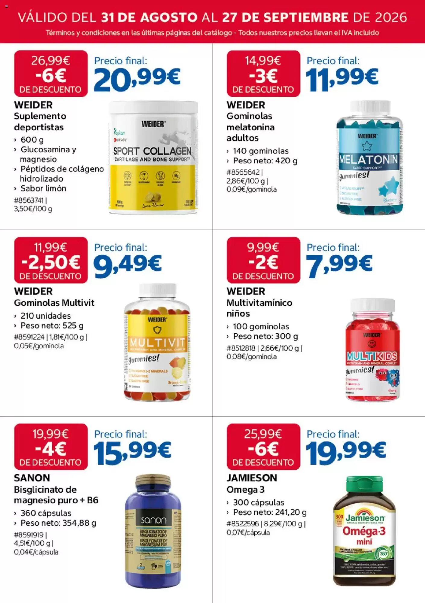 Folleto promocional de Costco válido desde el 31/08/2026 - Página 11.
