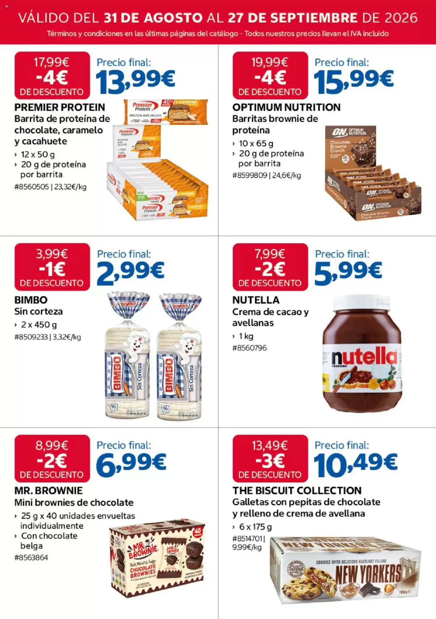 Folleto promocional de Costco válido desde el 31/08/2026 - Página 12.