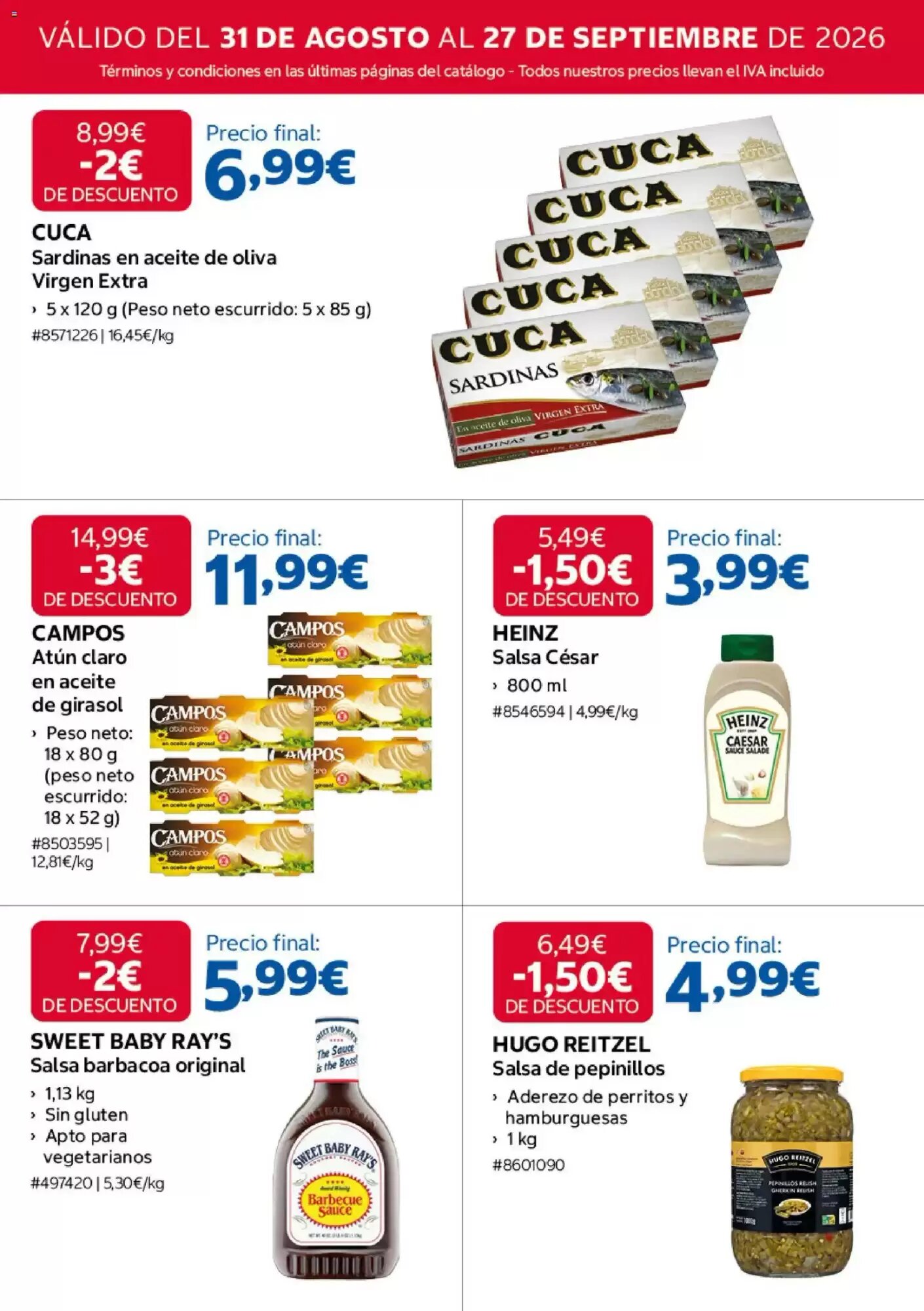 Folleto promocional de Costco válido desde el 31/08/2026 - Página 15.