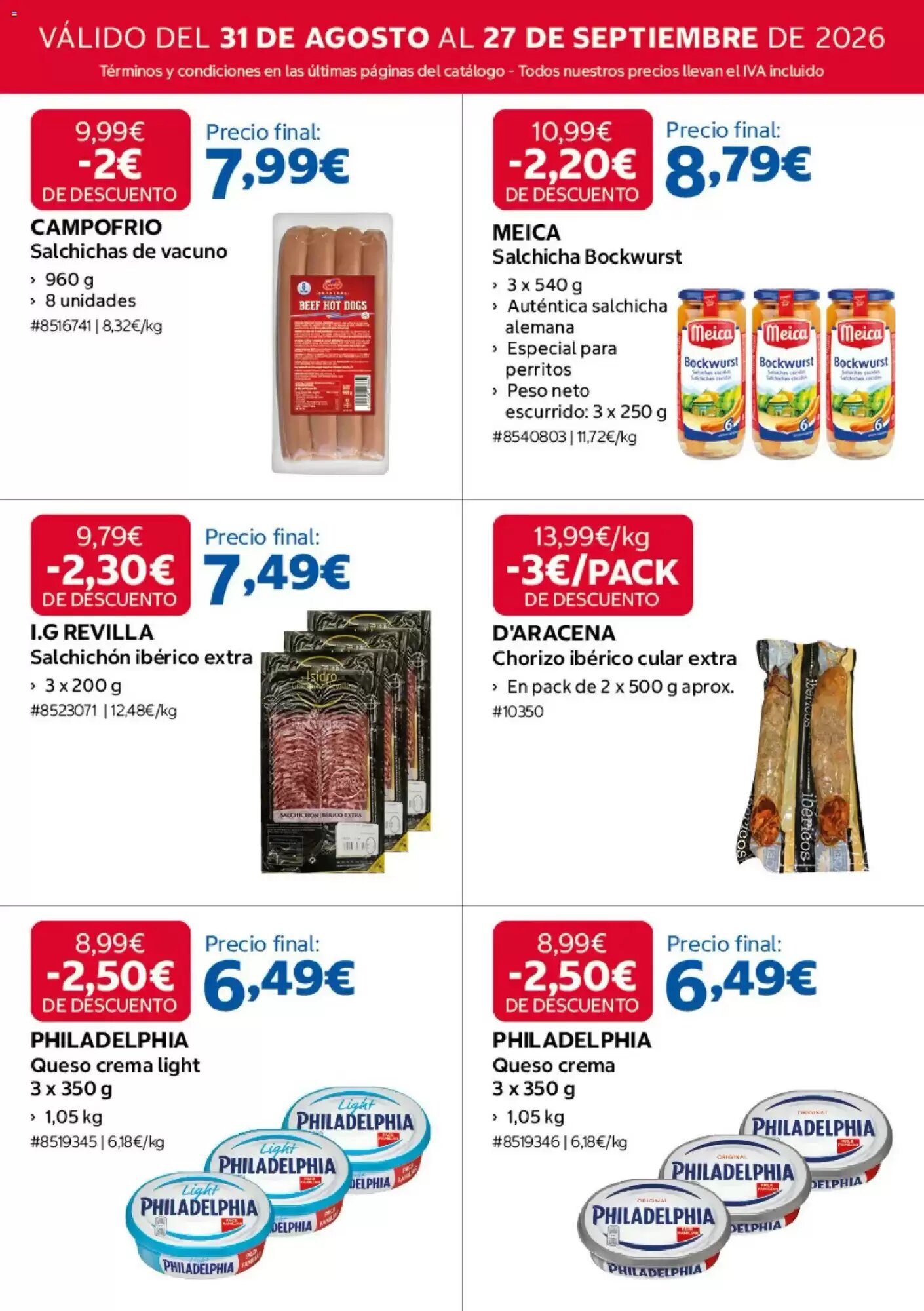 Folleto promocional de Costco válido desde el 31/08/2026 - Página 16.