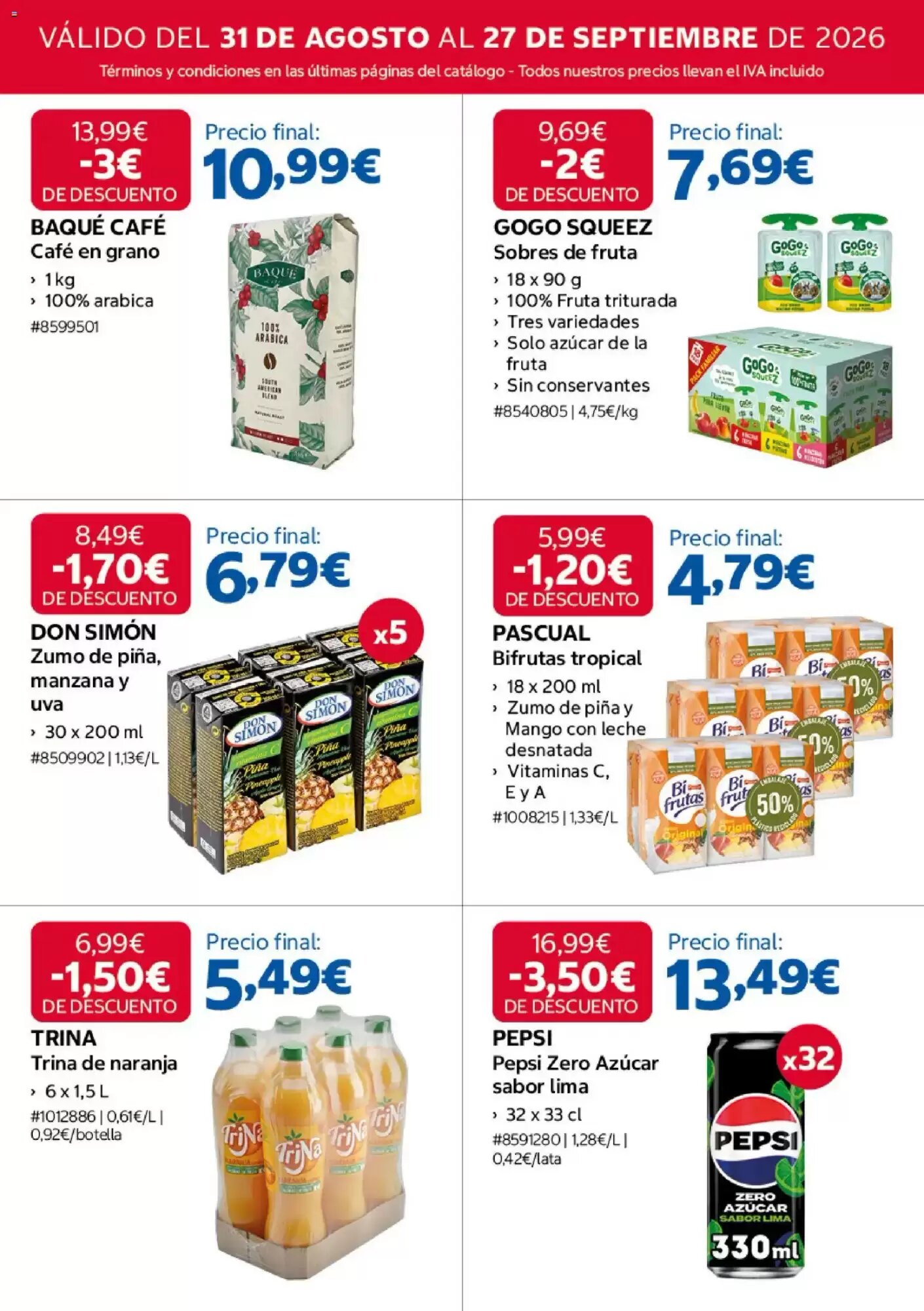 Folleto promocional de Costco válido desde el 31/08/2026 - Página 18.
