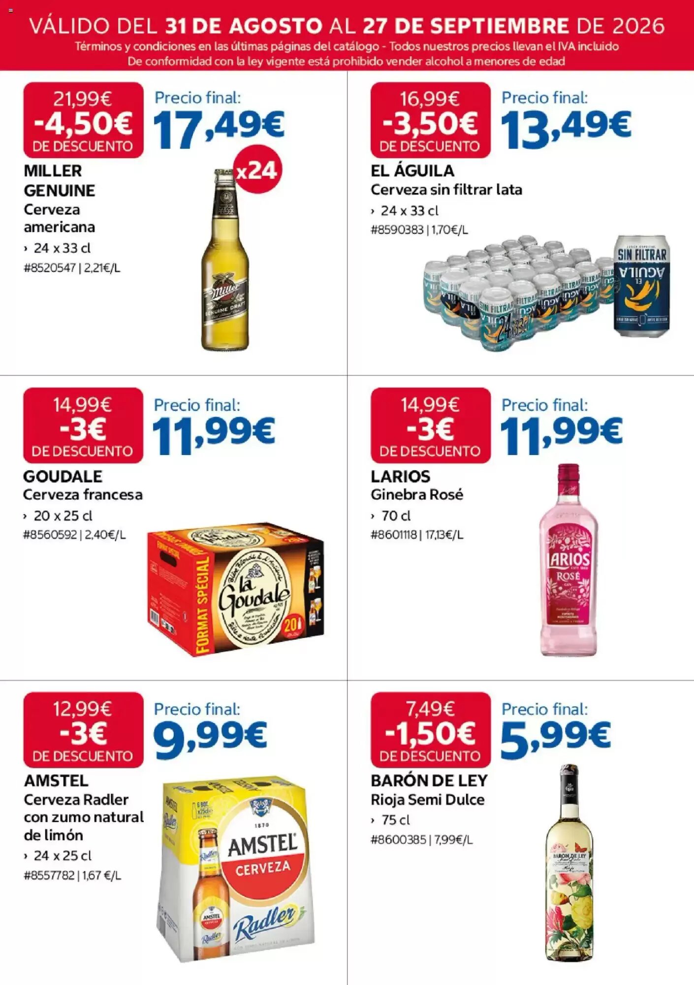 Folleto promocional de Costco válido desde el 31/08/2026 - Página 19.