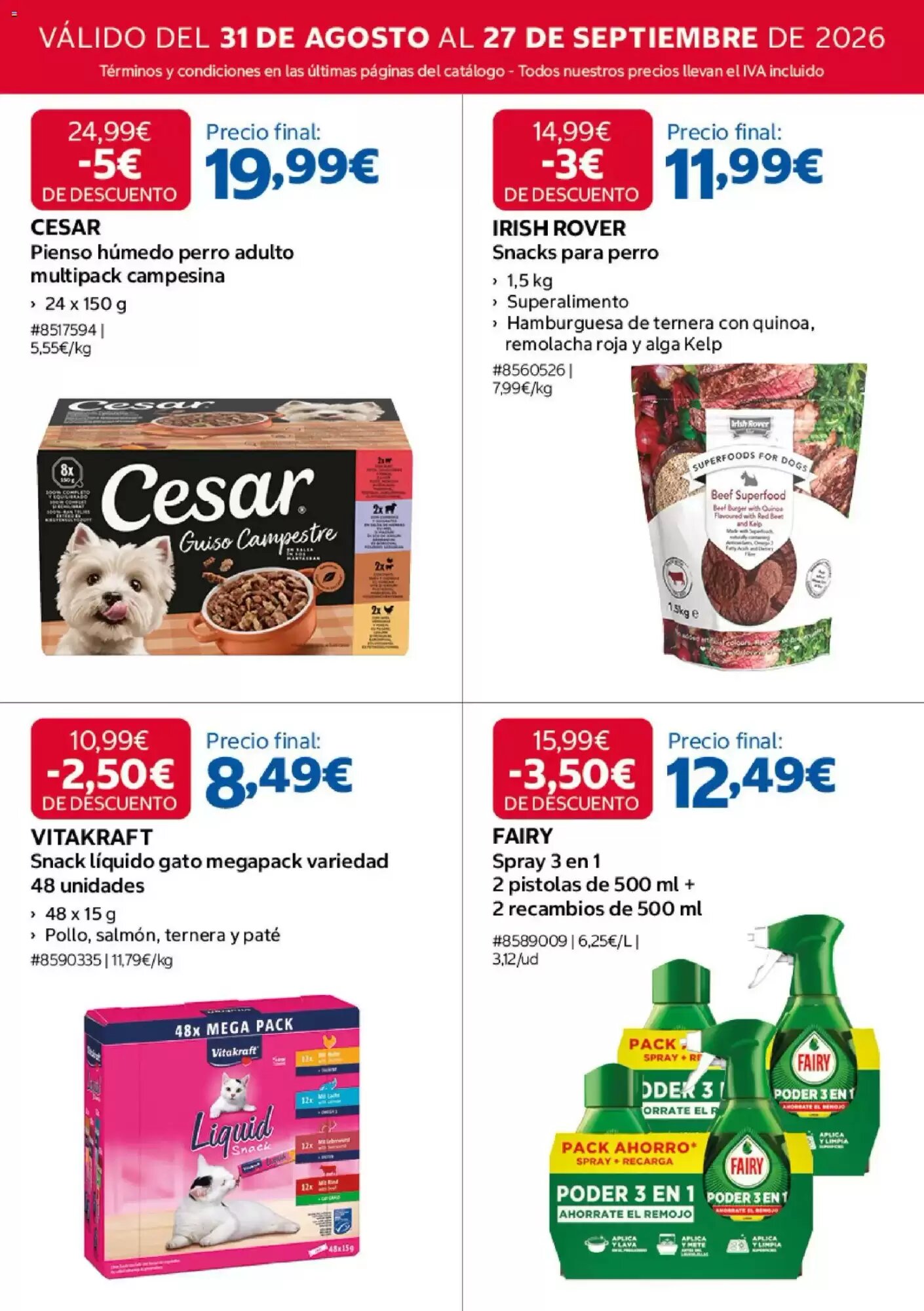 Folleto promocional de Costco válido desde el 31/08/2026 - Página 20.