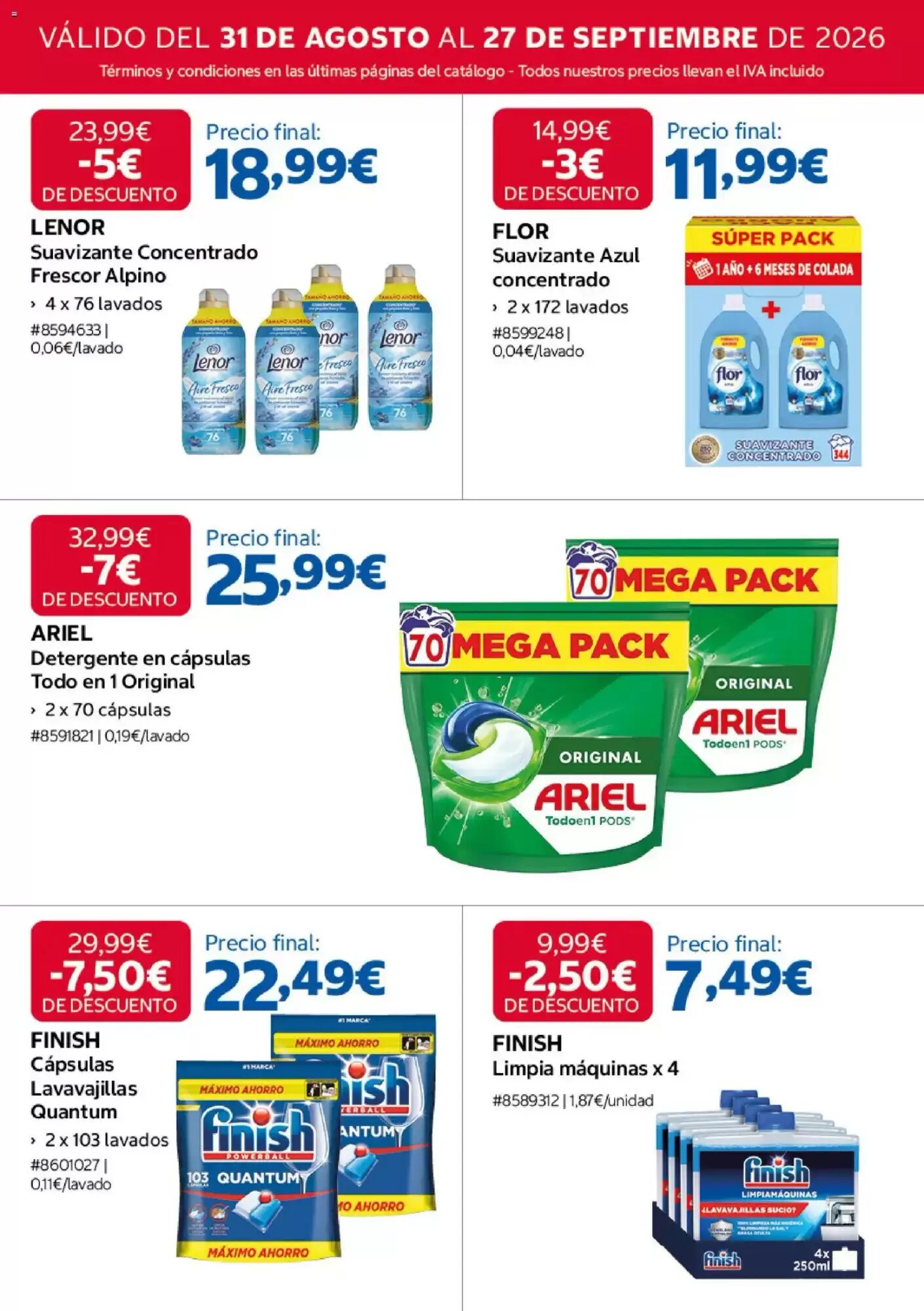 Folleto promocional de Costco válido desde el 31/08/2026 - Página 22.