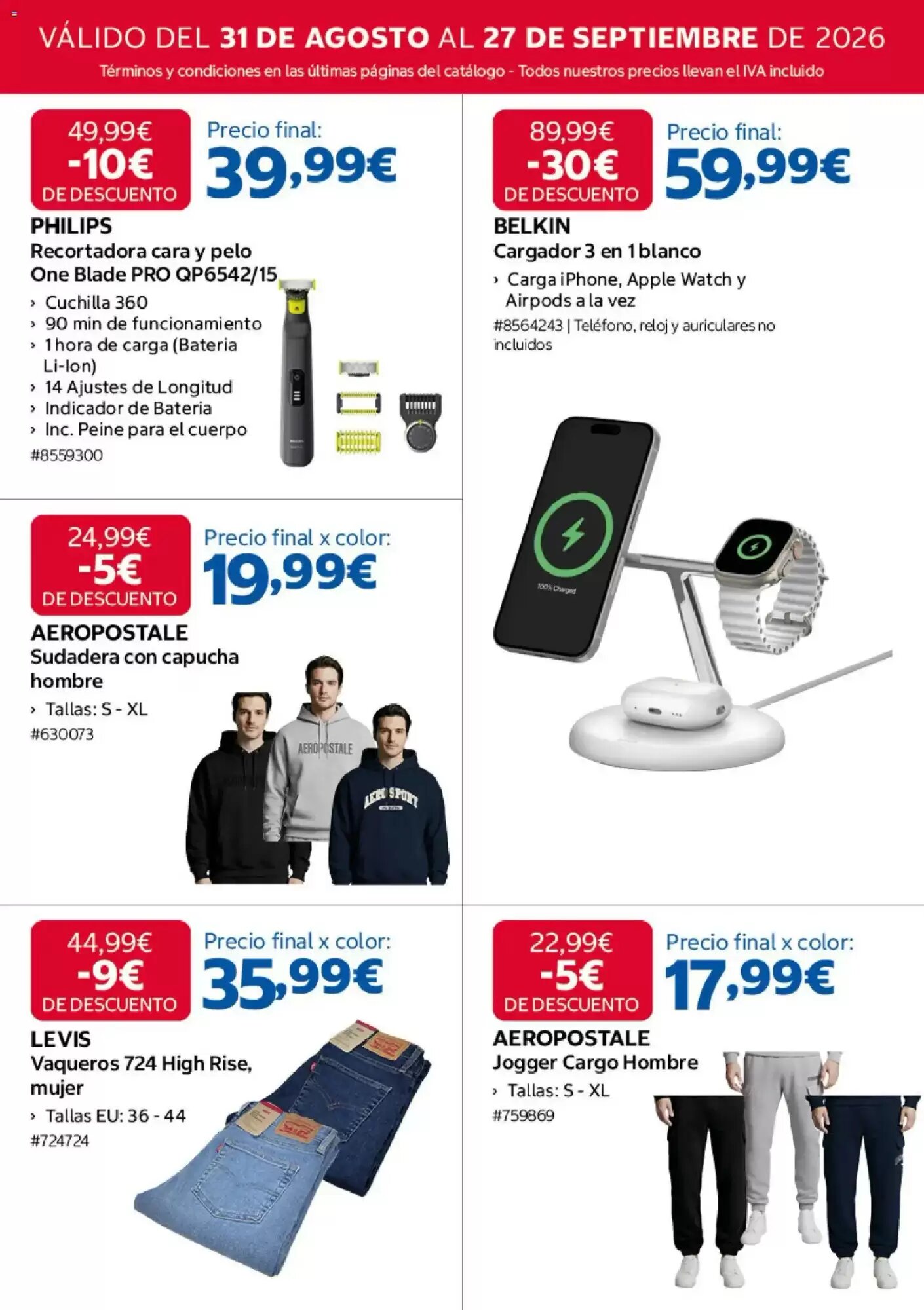Folleto promocional de Costco válido desde el 31/08/2026 - Página 3.