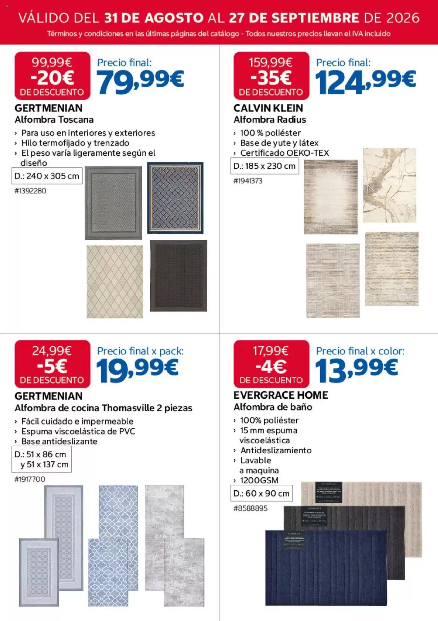 Folleto promocional de Costco válido desde el 31/08/2026 - Página 4.