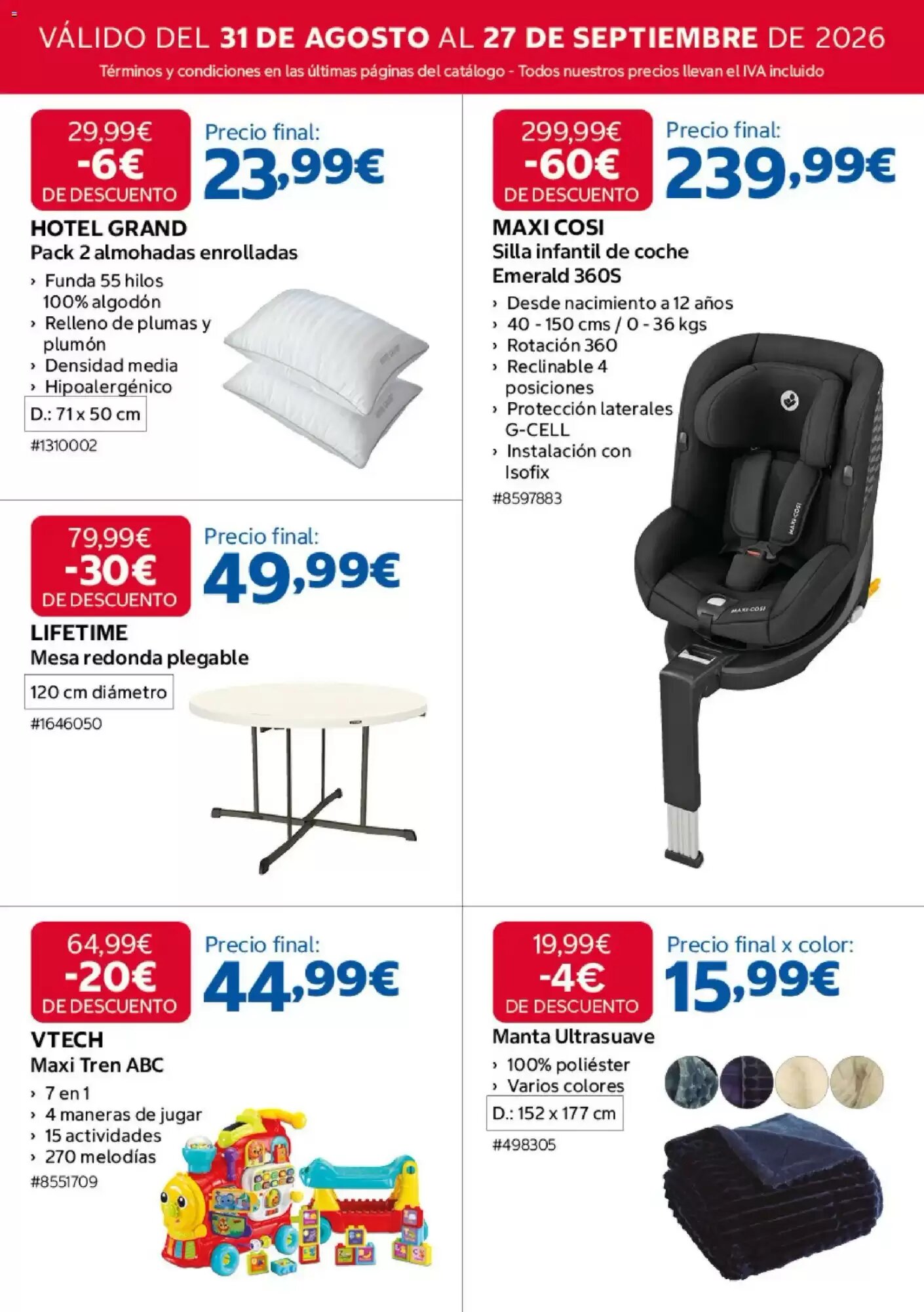 Folleto promocional de Costco válido desde el 31/08/2026 - Página 5.