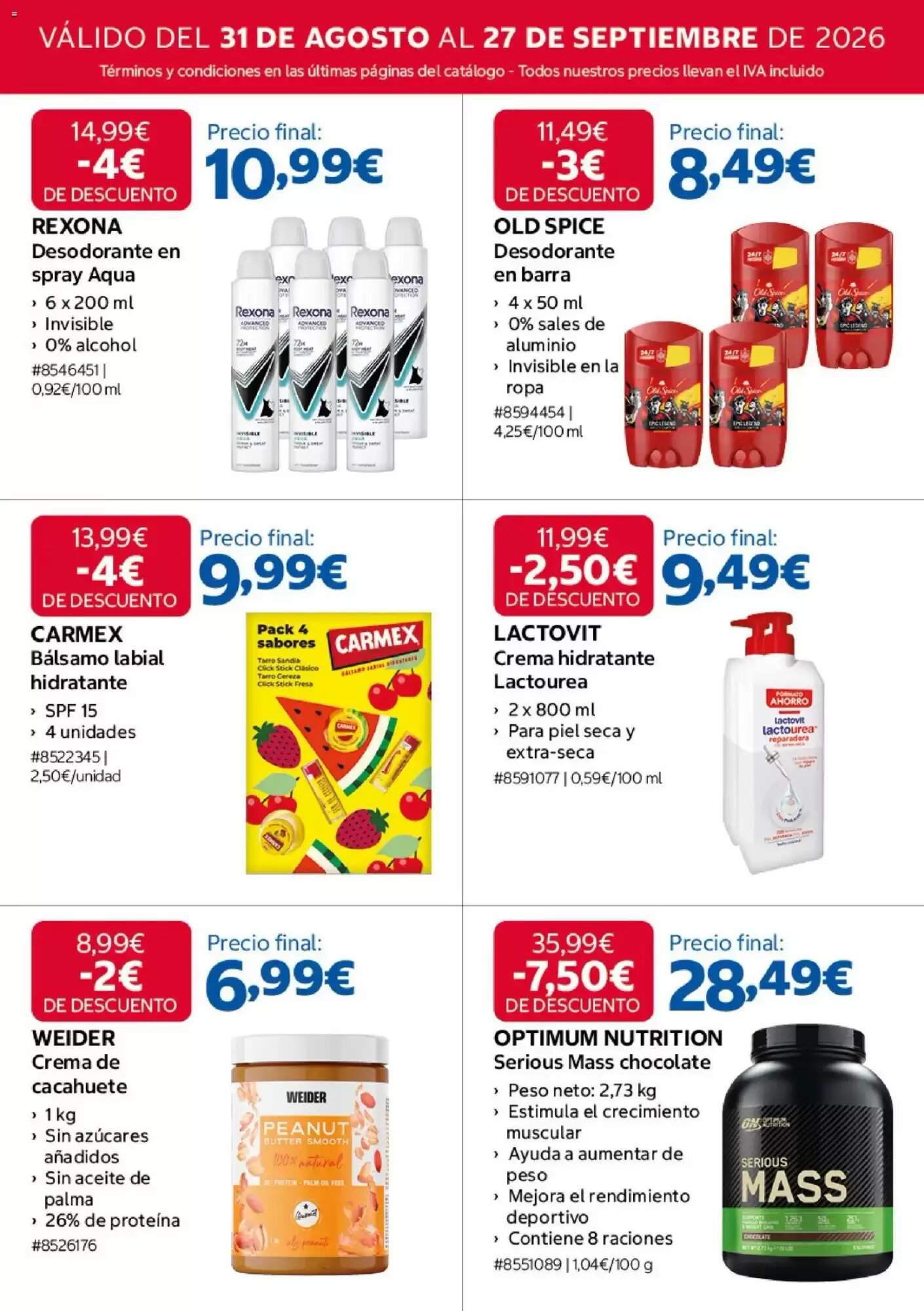 Folleto promocional de Costco válido desde el 31/08/2026 - Página 9.
