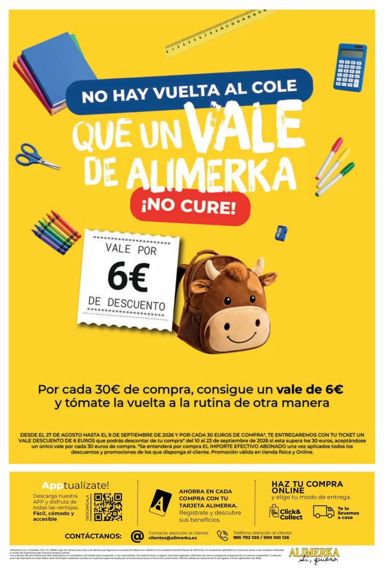 Folleto promocional de Alimerka válido desde el 31/08/2026 - Página 16.