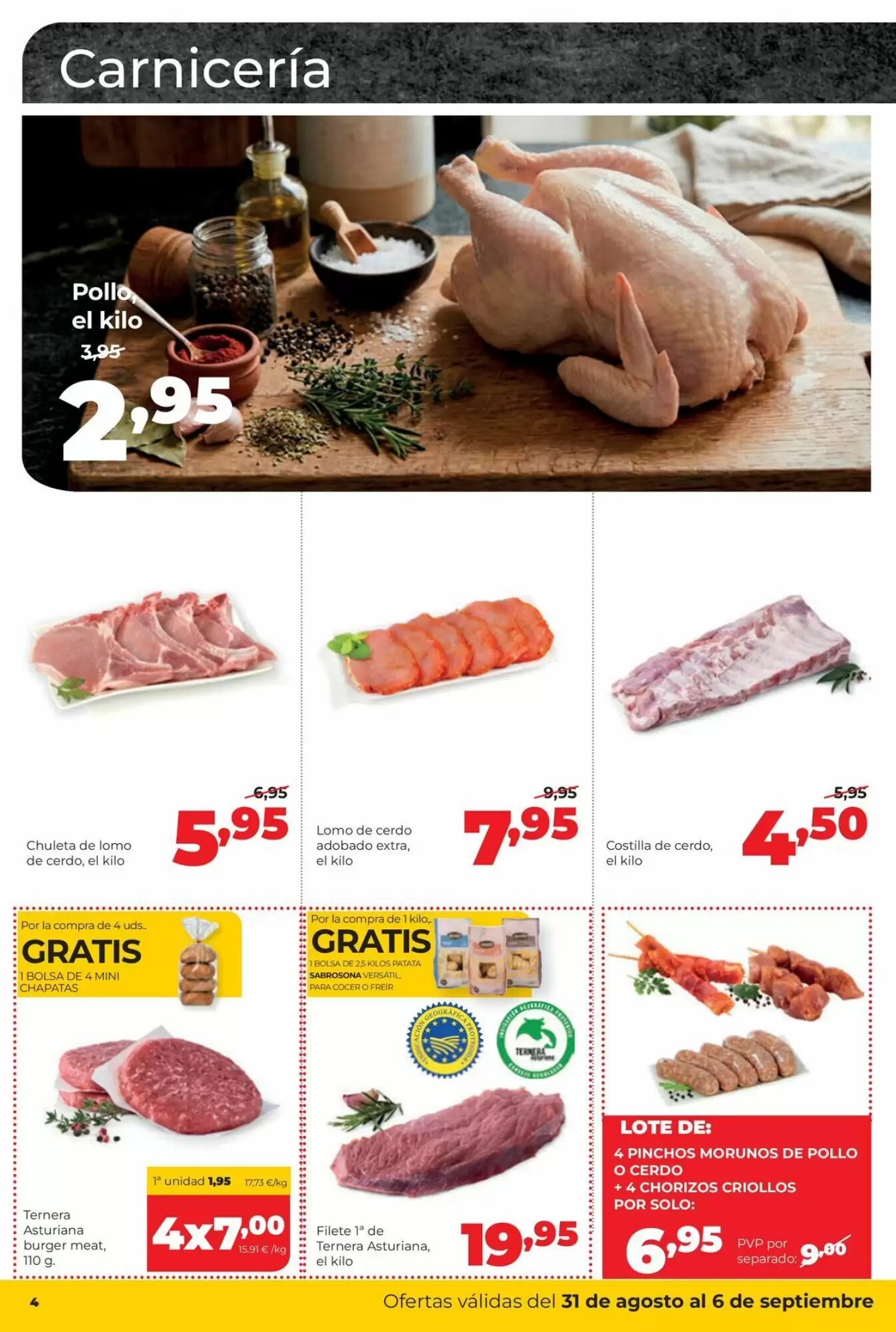 Folleto promocional de Alimerka válido desde el 31/08/2026 - Página 4.