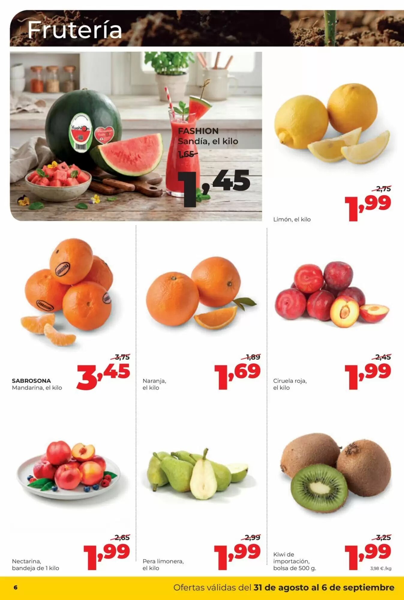 Folleto promocional de Alimerka válido desde el 31/08/2026 - Página 6.