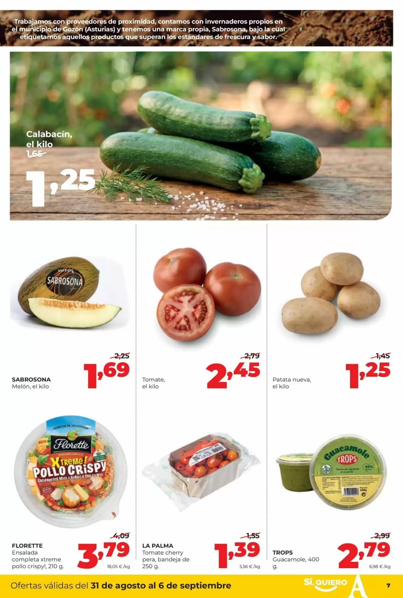 Folleto promocional de Alimerka válido desde el 31/08/2026 - Página 7.