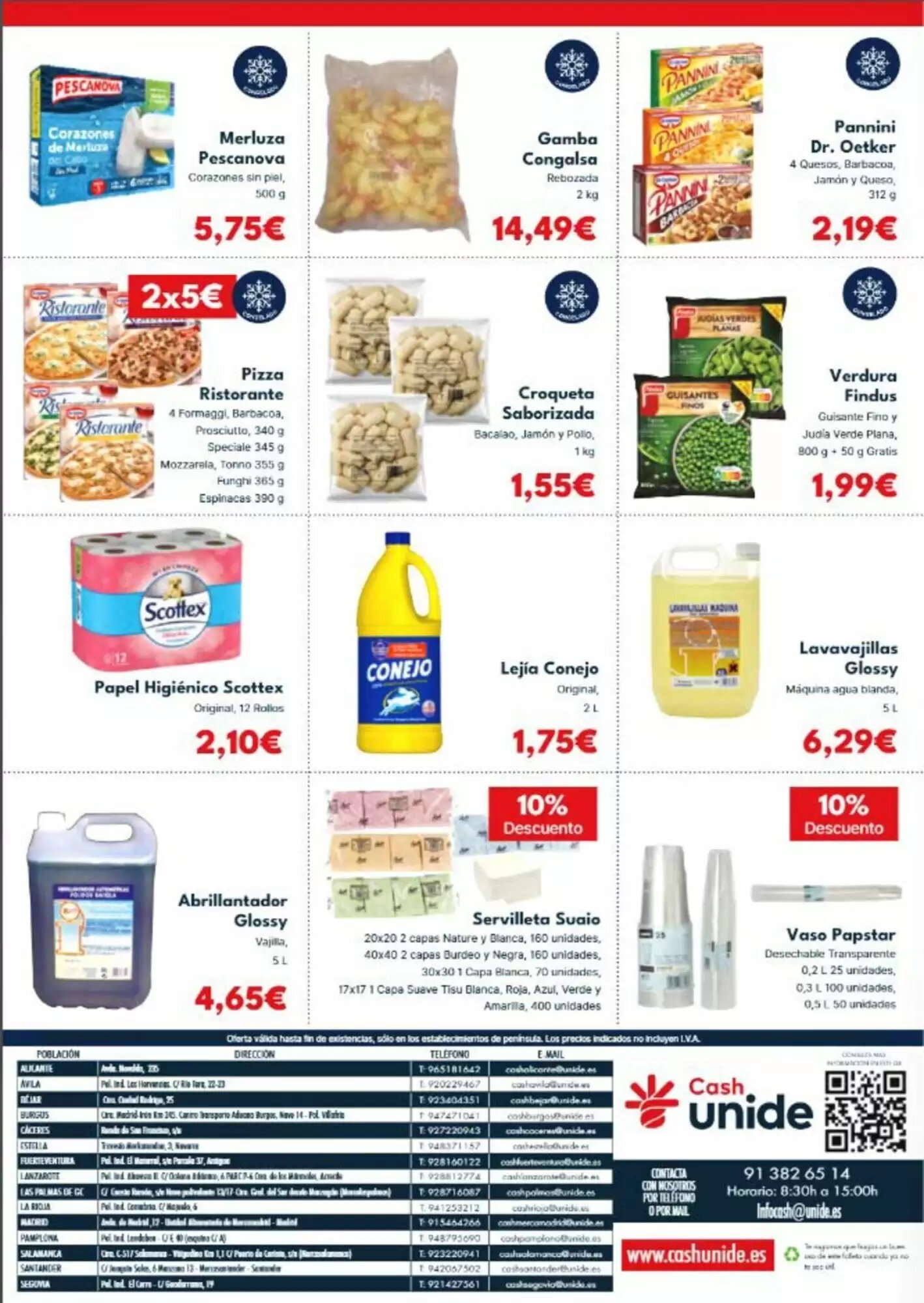 Folleto promocional de Cash Unide válido desde el 31/08/2026 - Página 4.