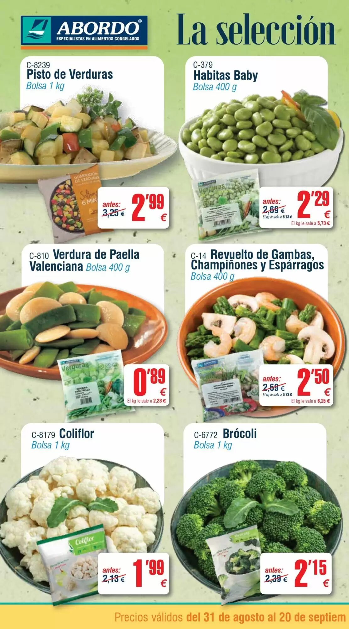 Folleto promocional de Abordo válido desde el 31/08/2026 - Página 2.