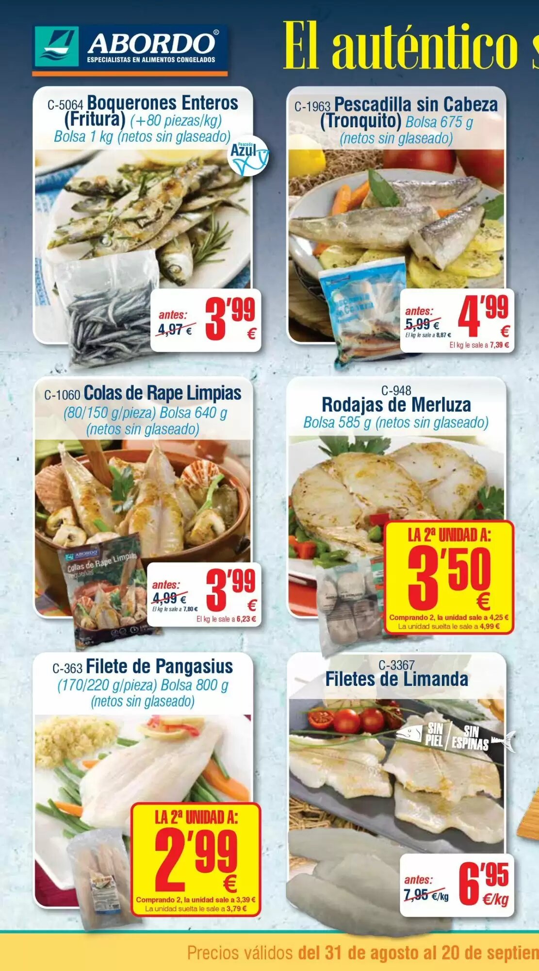 Folleto promocional de Abordo válido desde el 31/08/2026 - Página 4.