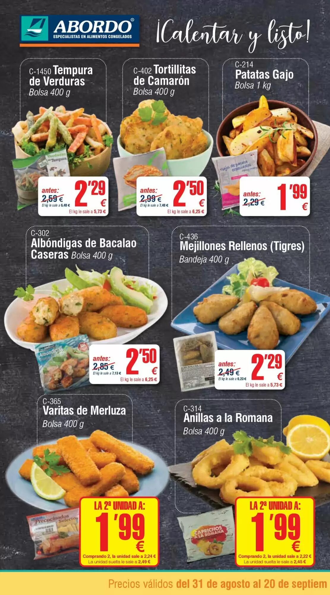 Folleto promocional de Abordo válido desde el 31/08/2026 - Página 6.