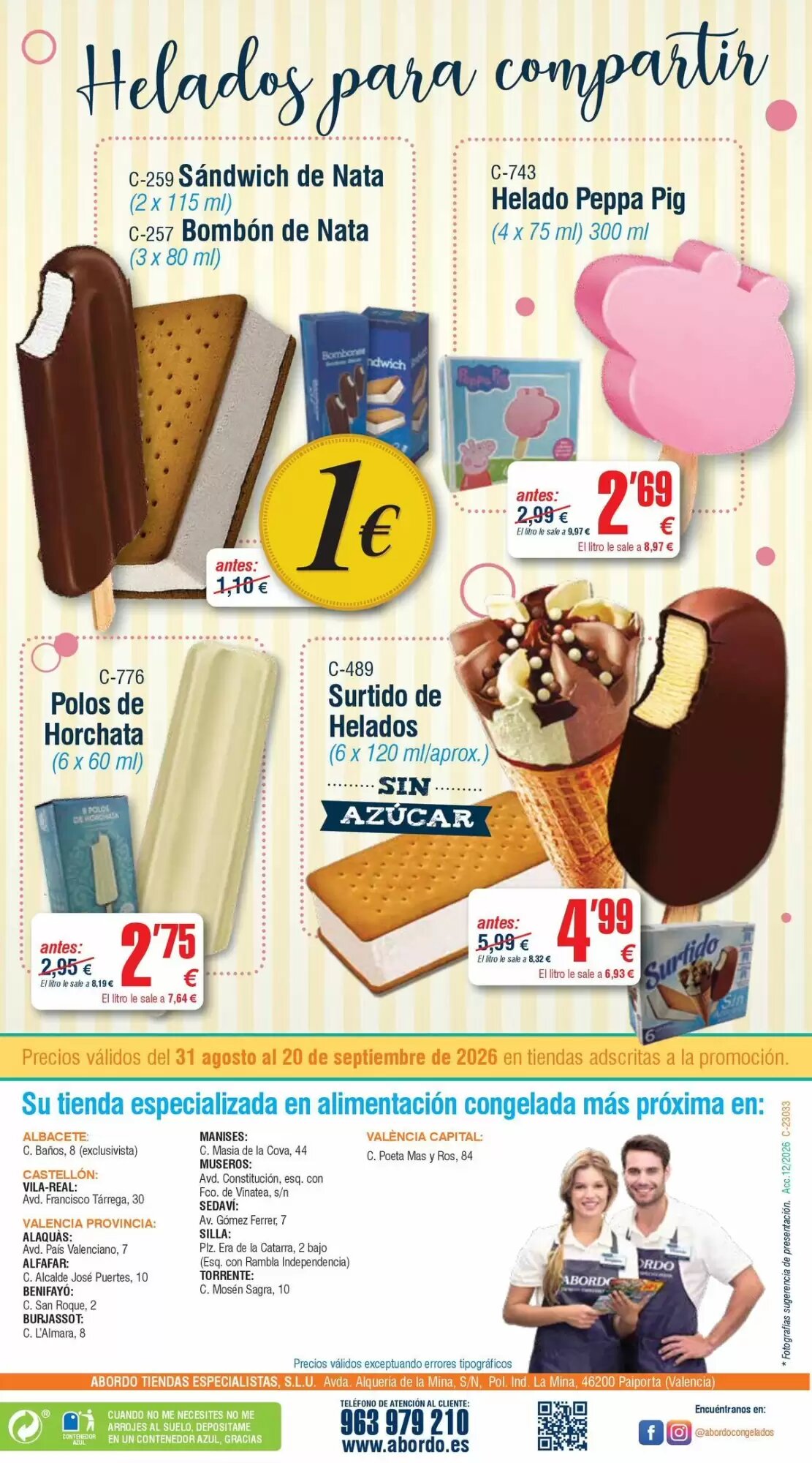 Folleto promocional de Abordo válido desde el 31/08/2026 - Página 8.
