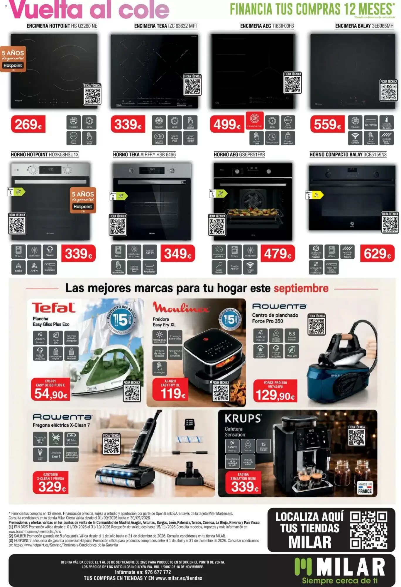 Folleto promocional de Milar válido desde el 01/09/2026 - Página 4.