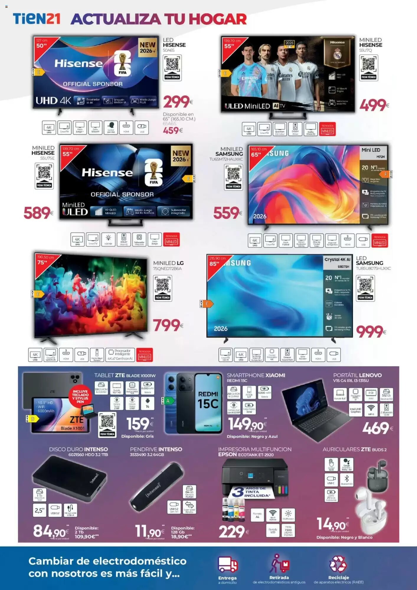 Folleto promocional de Tien 21 válido desde el 01/09/2026 - Página 2.