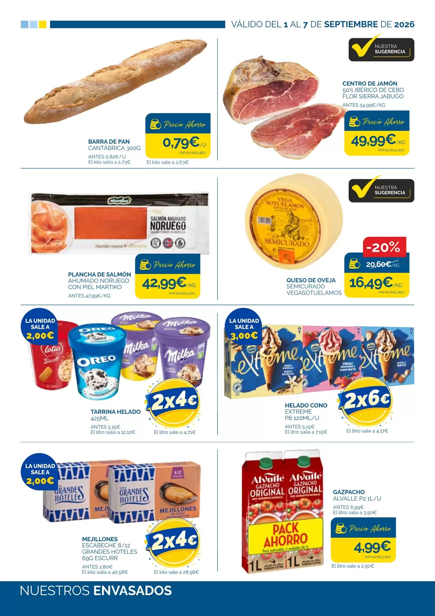 Folleto promocional de Supermercados La Despensa válido desde el 01/09/2026 - Página 3.