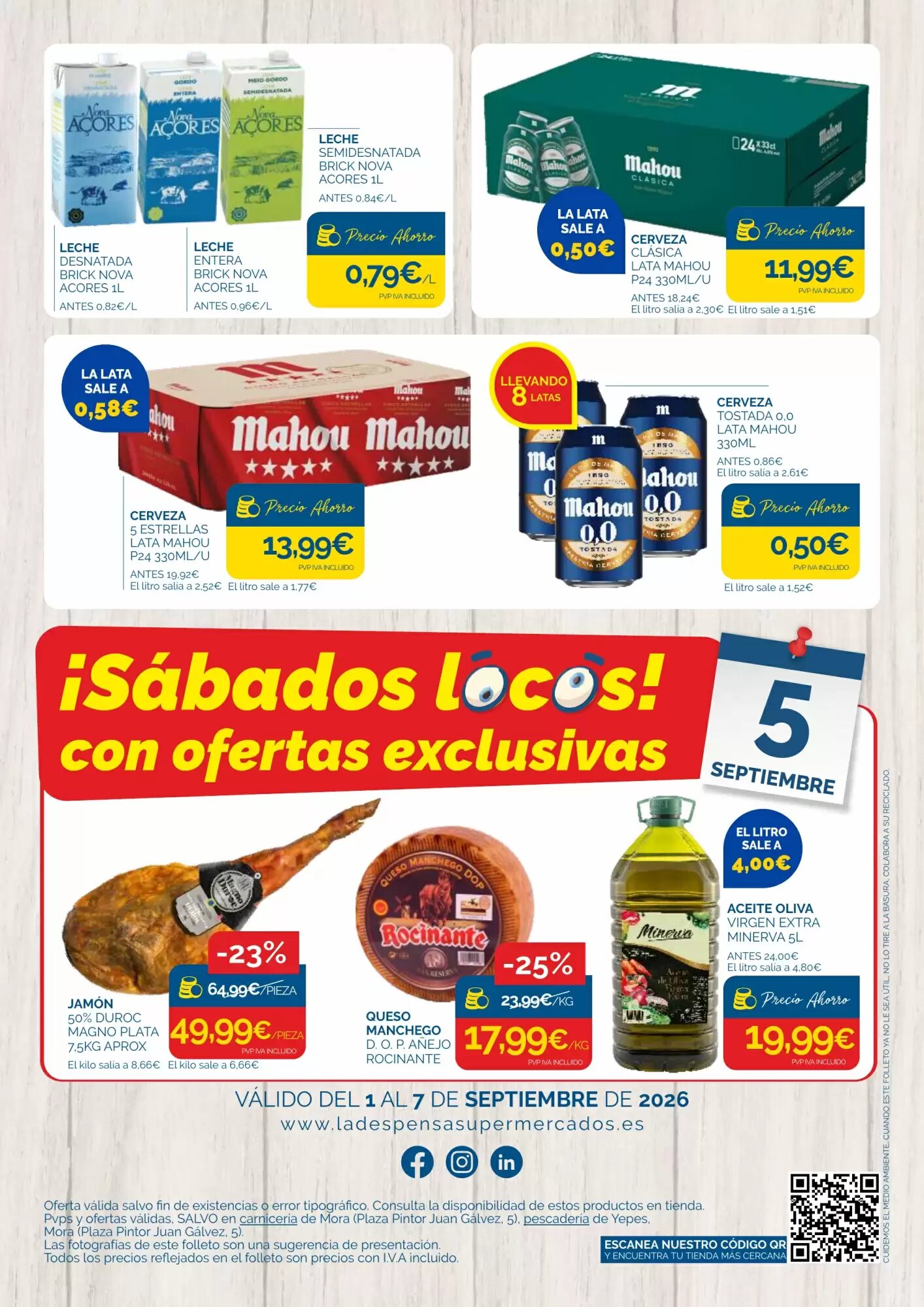 Folleto promocional de Supermercados La Despensa válido desde el 01/09/2026 - Página 4.