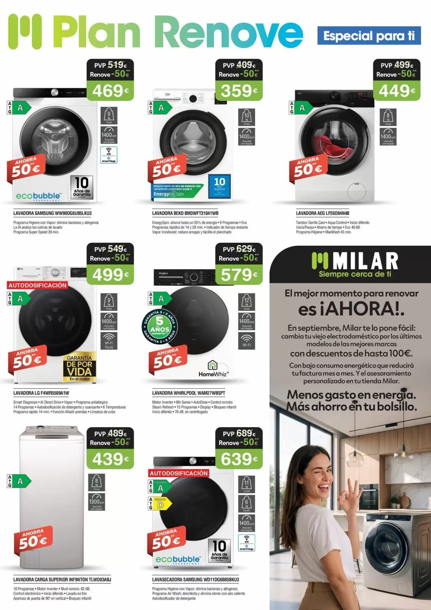 Folleto promocional de Milar válido desde el 01/09/2026 - Página 6.