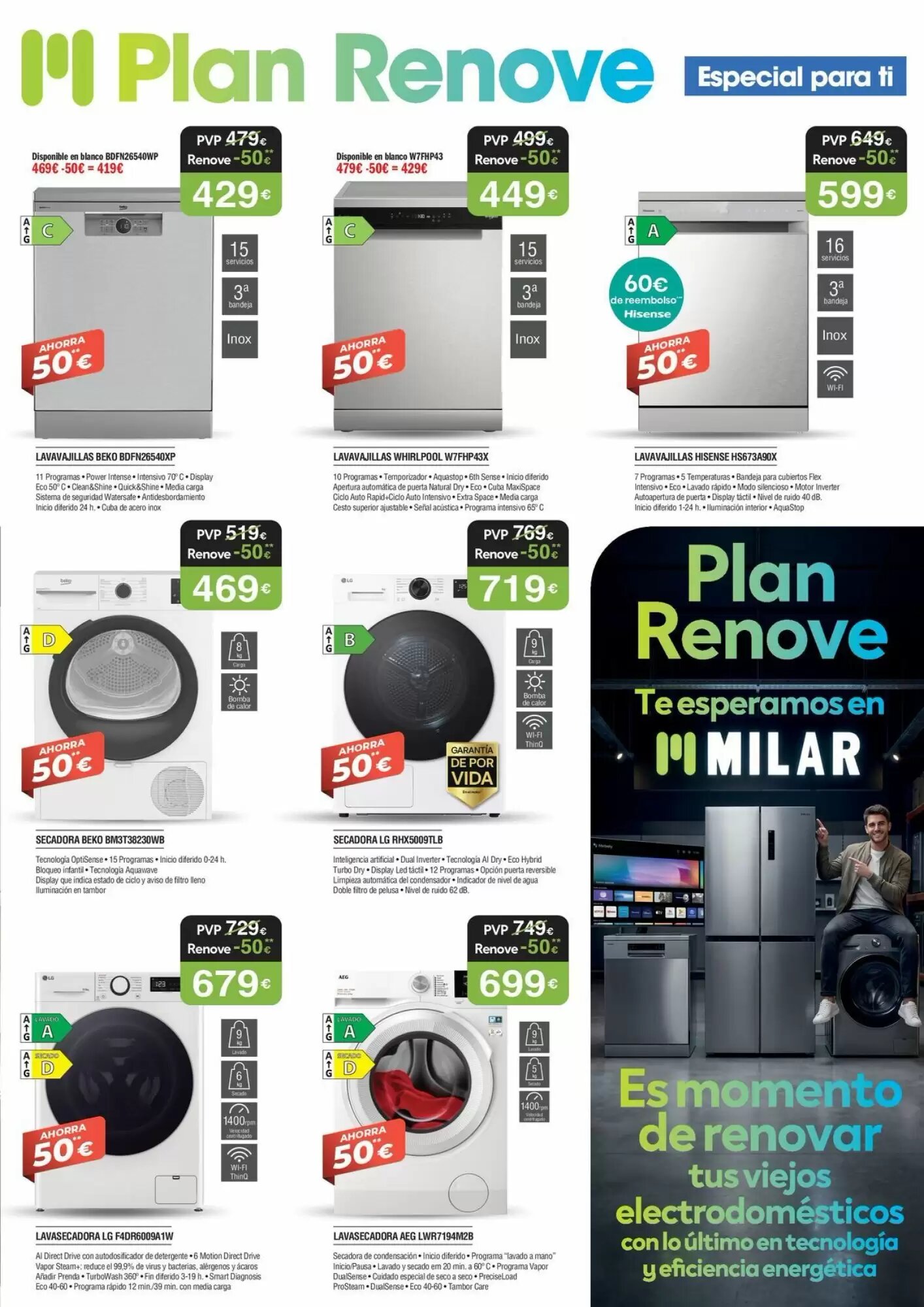 Folleto promocional de Milar válido desde el 01/09/2026 - Página 7.
