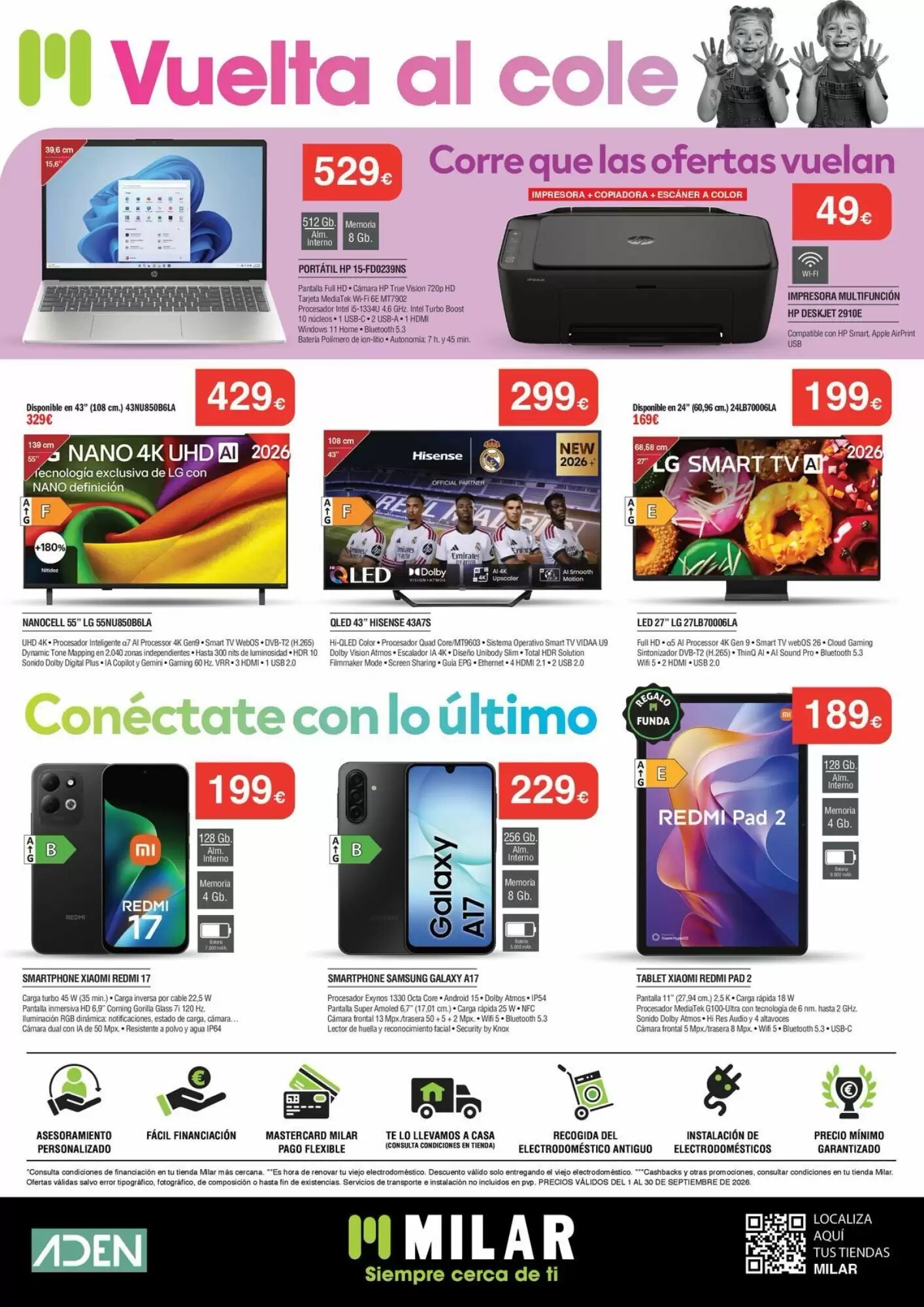 Folleto promocional de Milar válido desde el 01/09/2026 - Página 8.