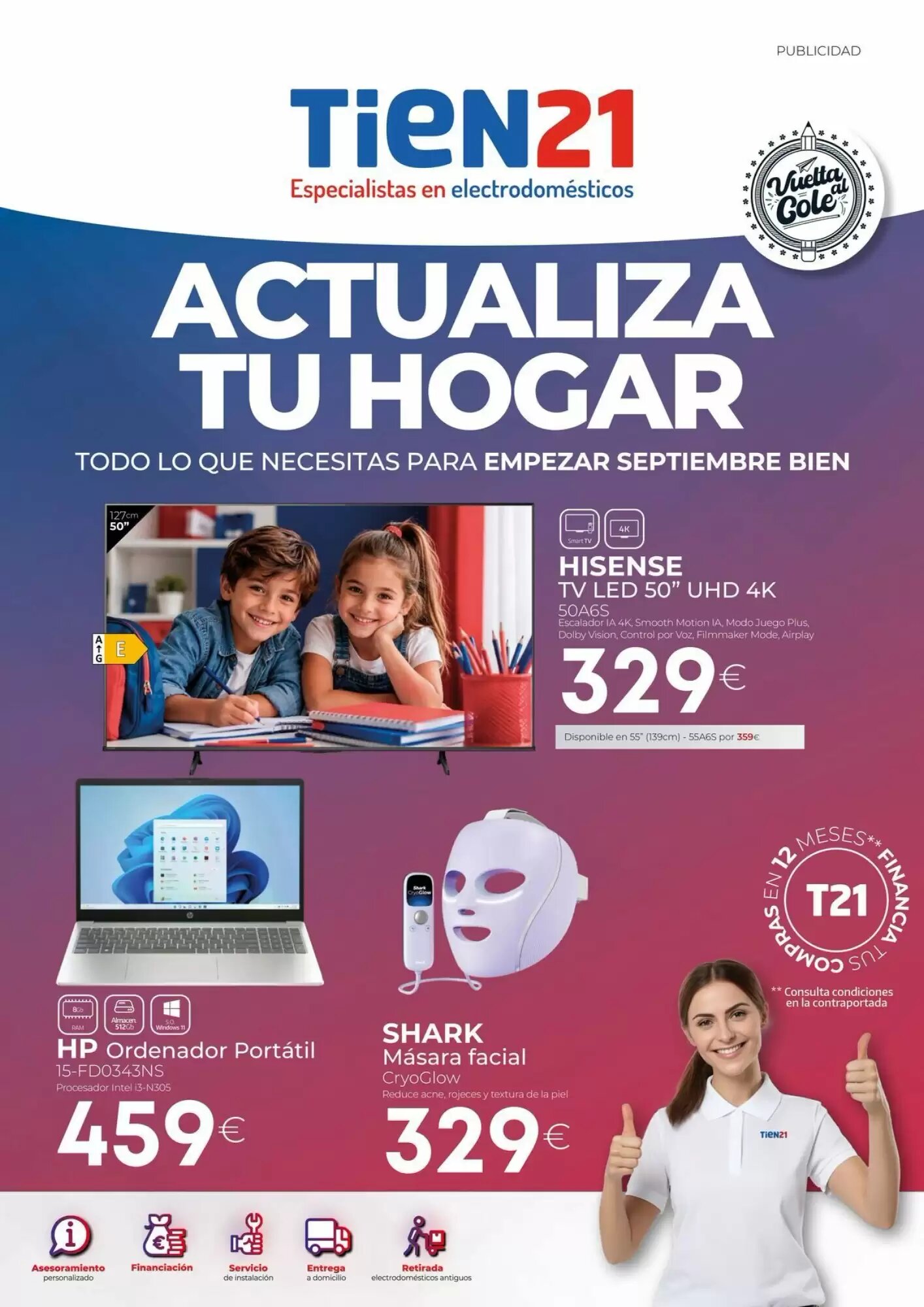Folleto promocional de Tien 21 válido desde el 01/09/2026 - Página 1.