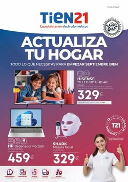 Folleto promocional de Tien 21 válido desde el 01/09/2026