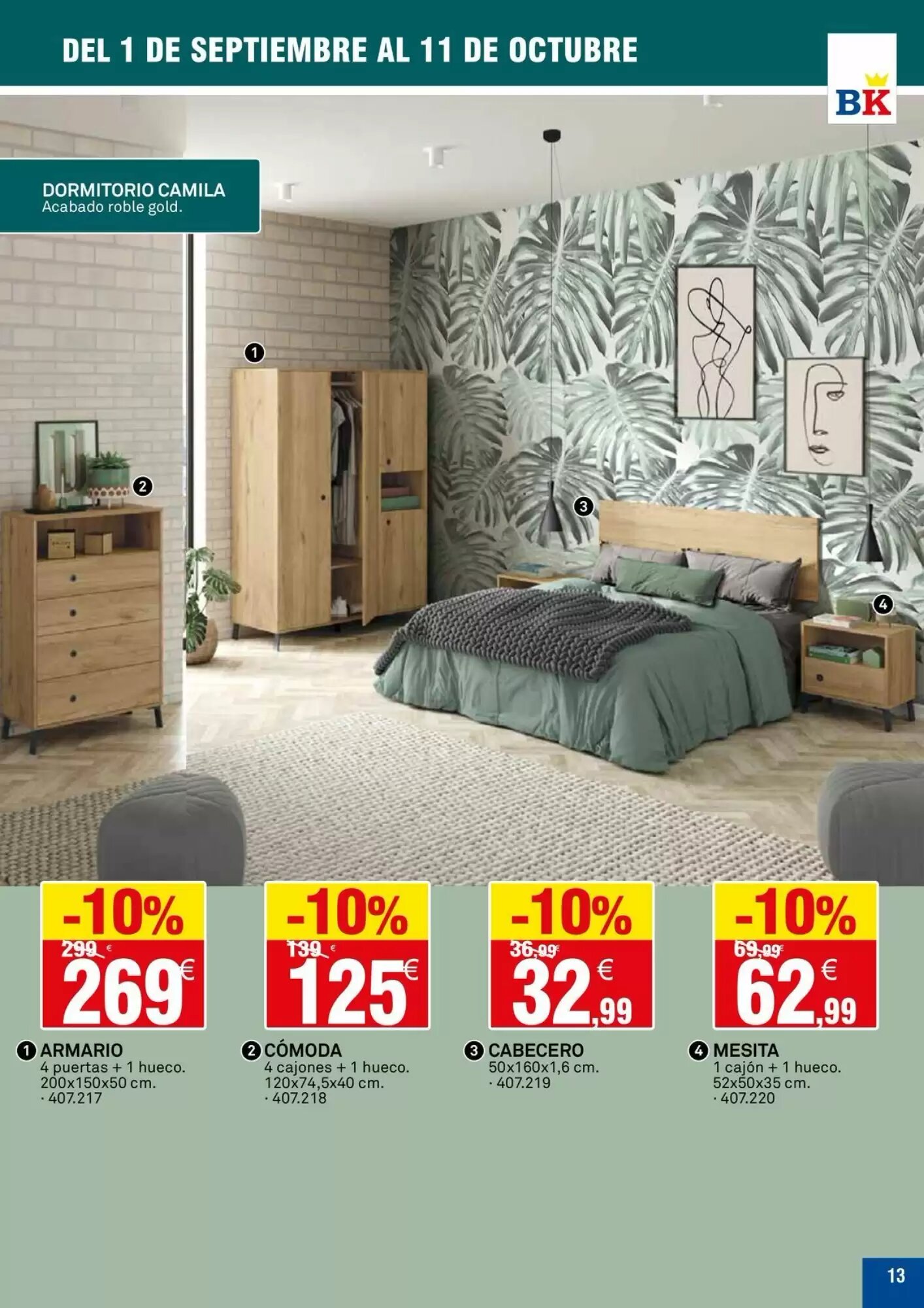 Folleto promocional de Bricoking válido desde el 01/09/2026 - Página 13.