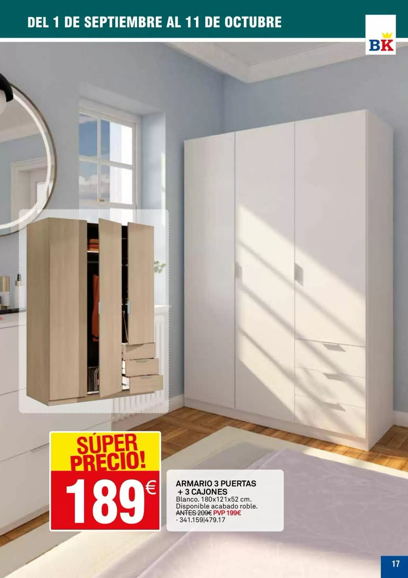 Folleto promocional de Bricoking válido desde el 01/09/2026 - Página 17.