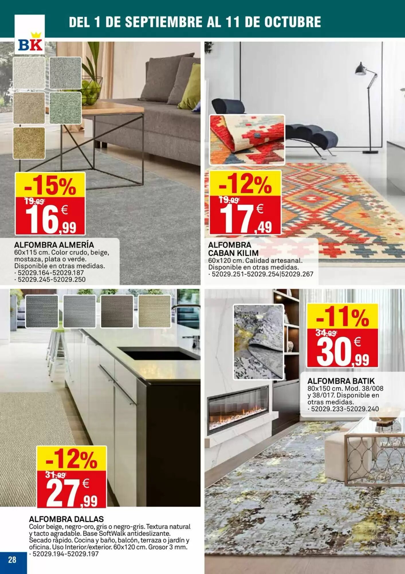 Folleto promocional de Bricoking válido desde el 01/09/2026 - Página 28.