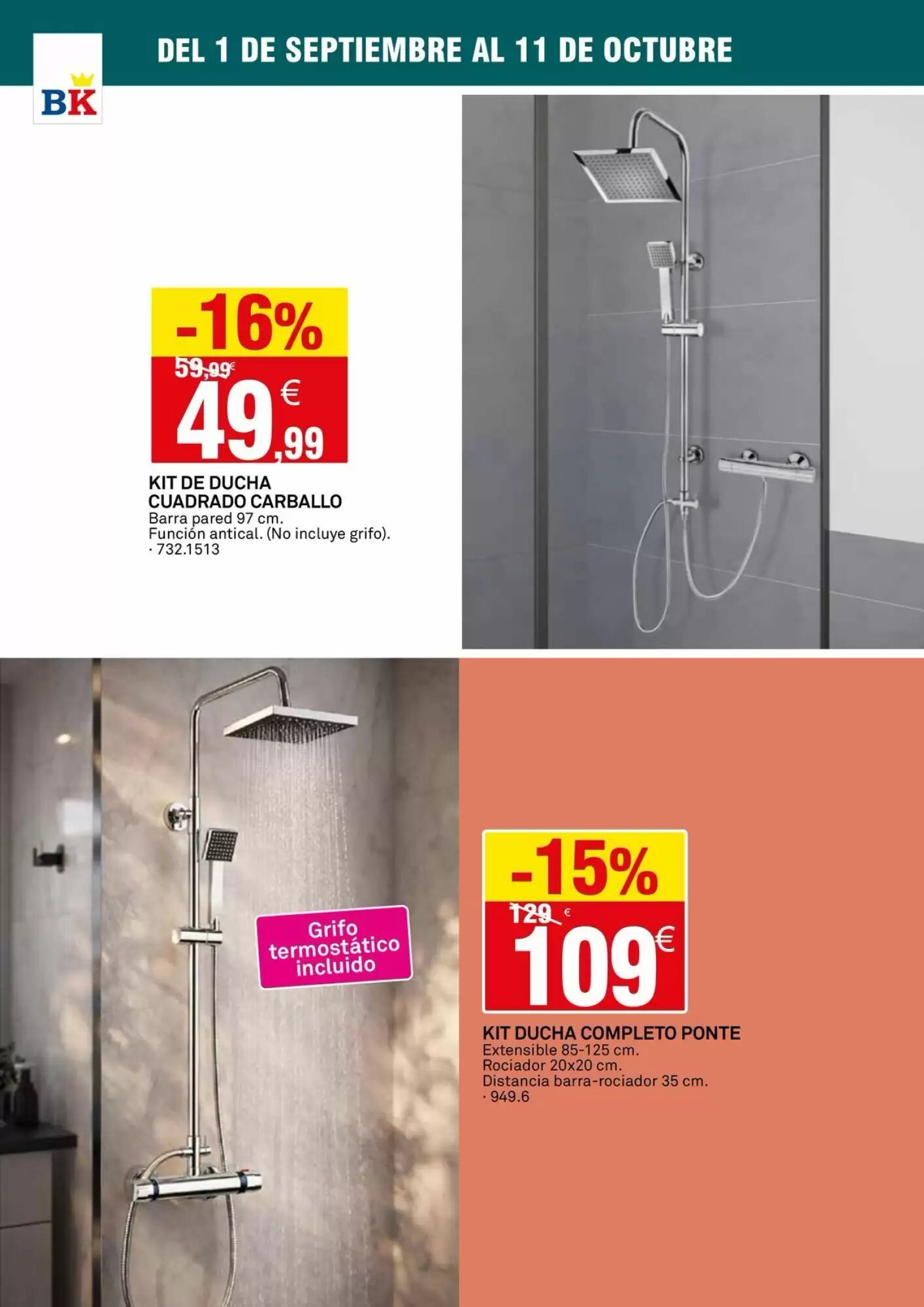 Folleto promocional de Bricoking válido desde el 01/09/2026 - Página 40.