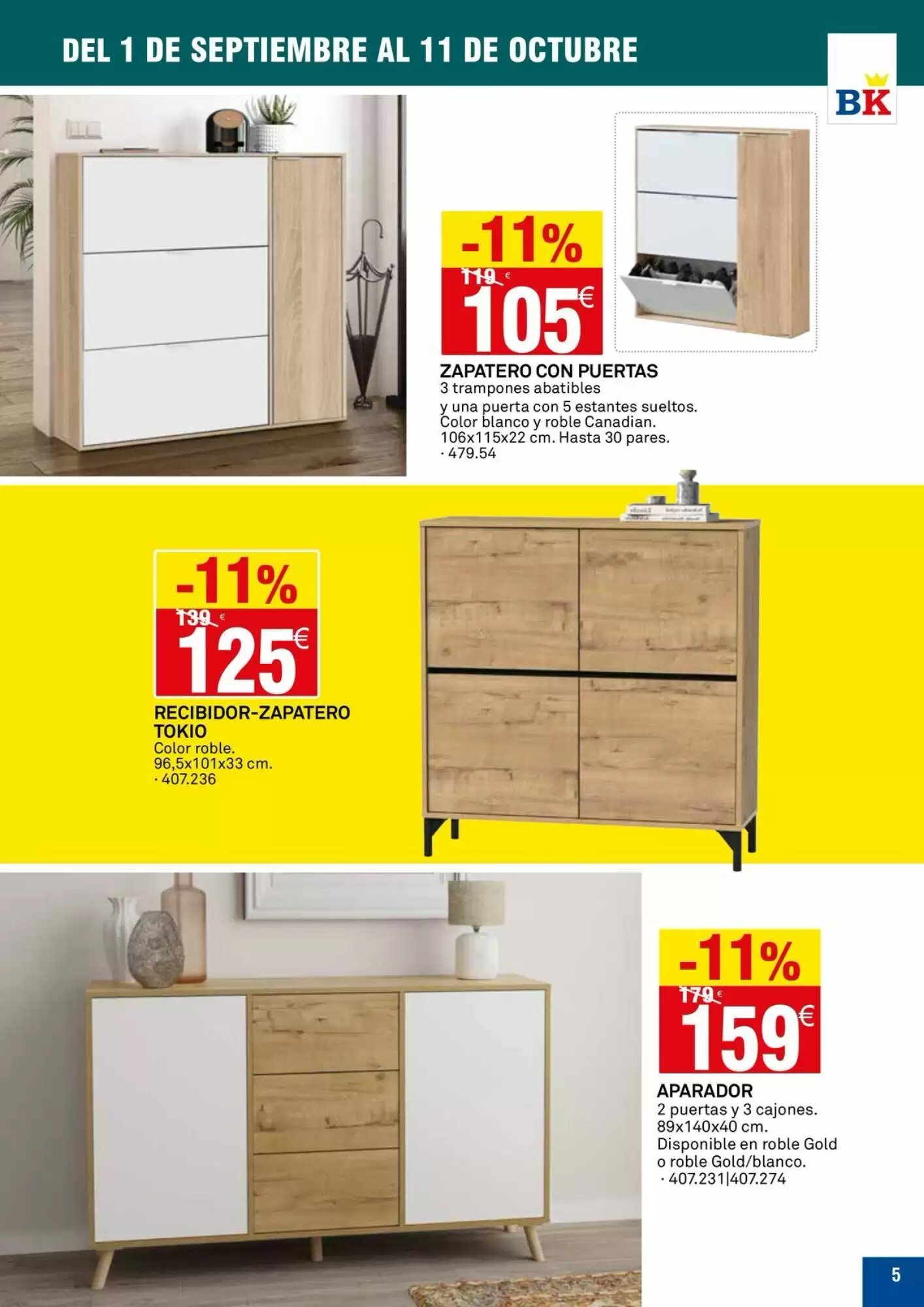 Folleto promocional de Bricoking válido desde el 01/09/2026 - Página 5.