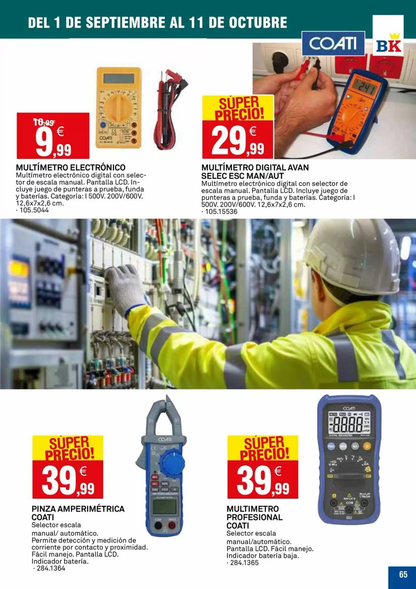Folleto promocional de Bricoking válido desde el 01/09/2026 - Página 65.