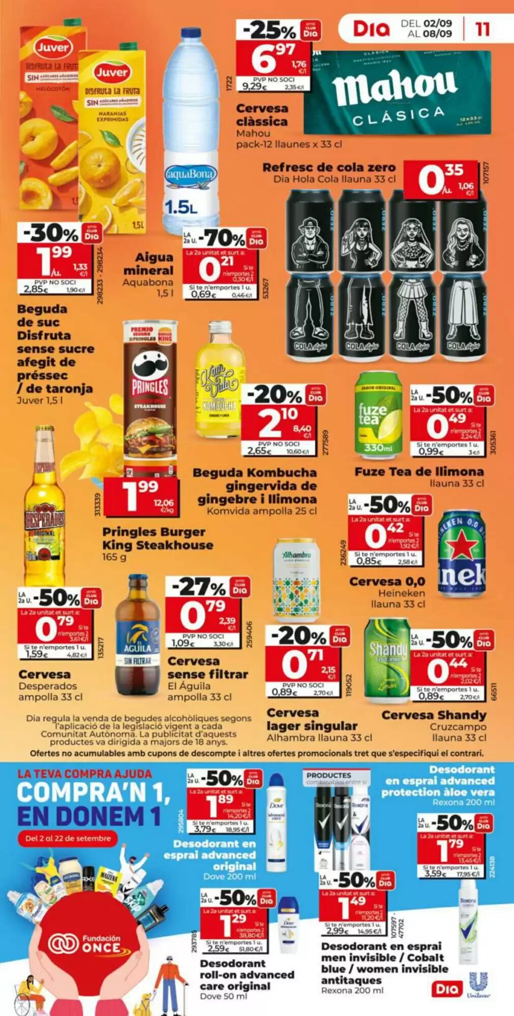 Folleto promocional de Dia válido desde el 02/09/2026 - Página 11.