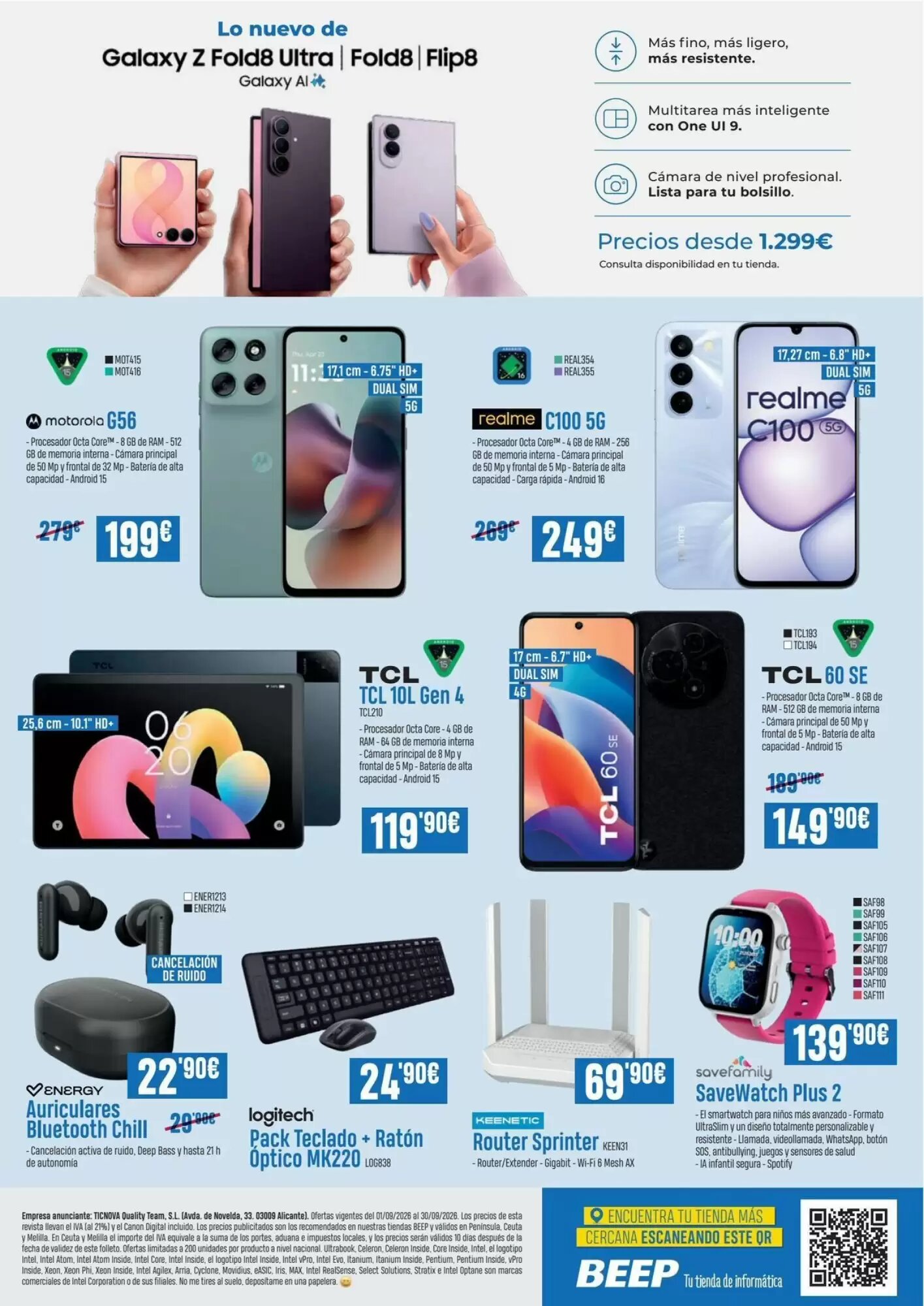 Folleto promocional de Beep válido desde el 02/09/2026 - Página 8.