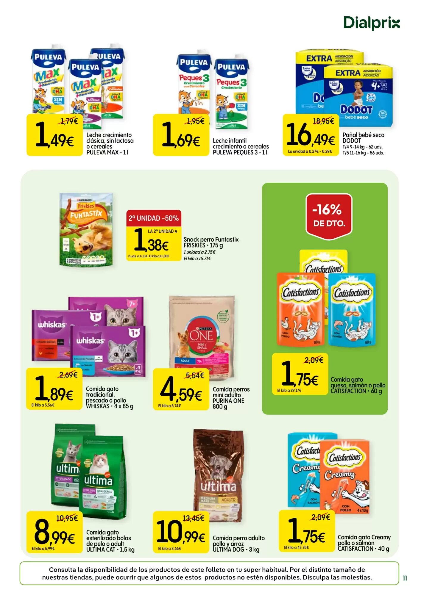 Folleto promocional de Dialprix válido desde el 03/09/2026 - Página 11.