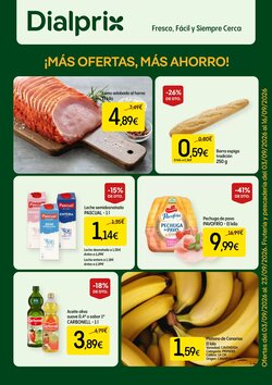 Folleto promocional de Dialprix válido desde el 03/09/2026