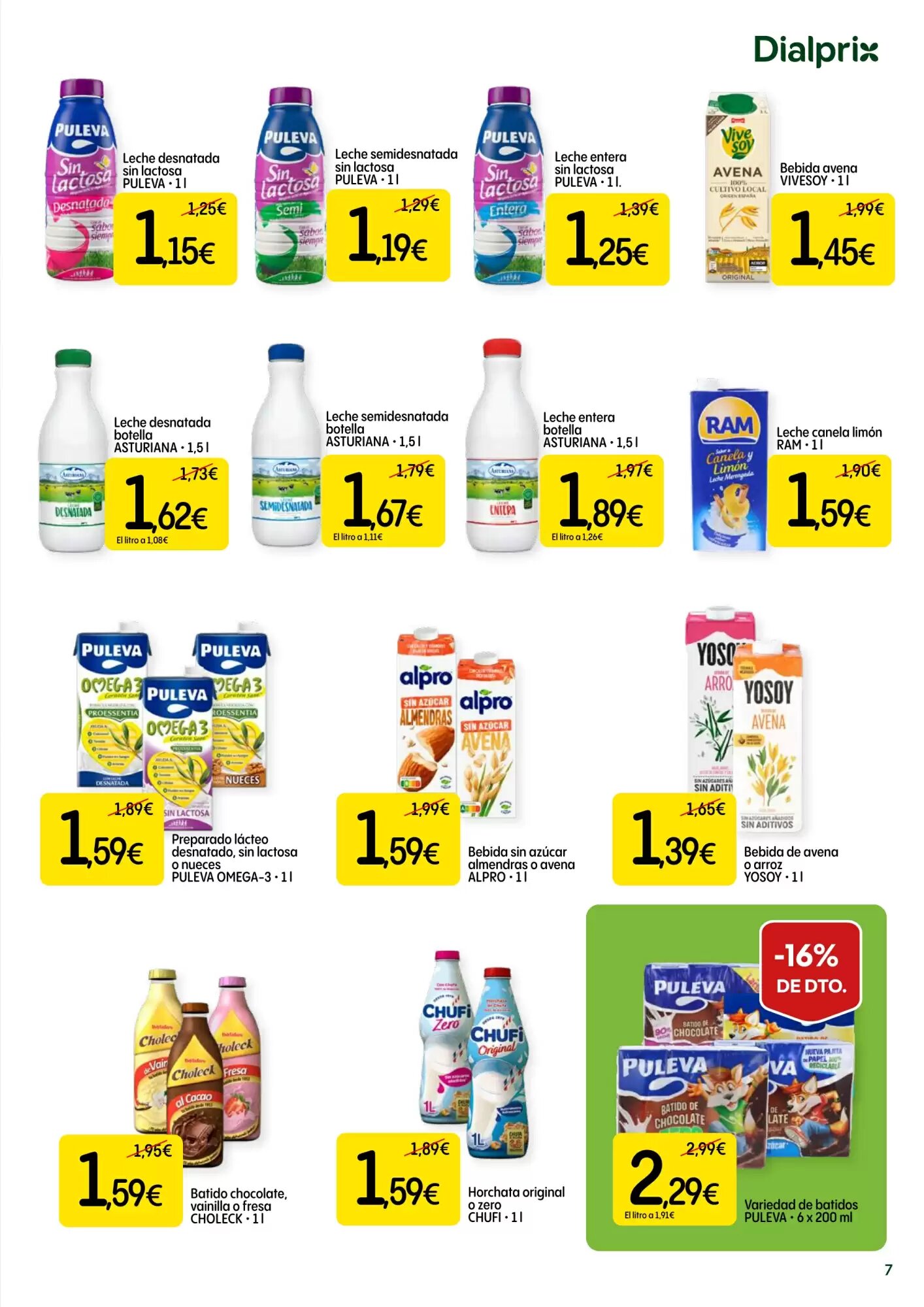Folleto promocional de Dialprix válido desde el 03/09/2026 - Página 7.