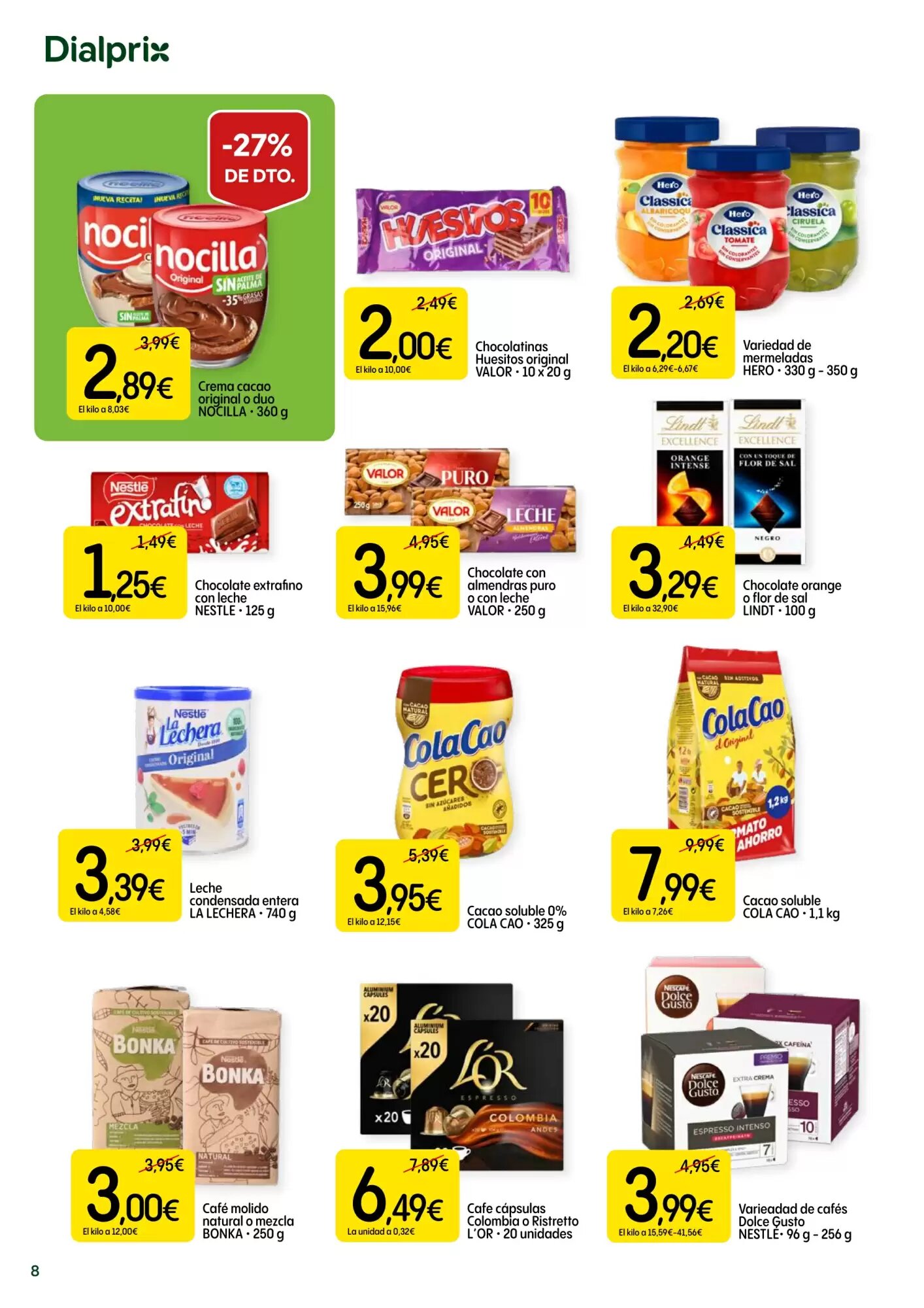 Folleto promocional de Dialprix válido desde el 03/09/2026 - Página 8.