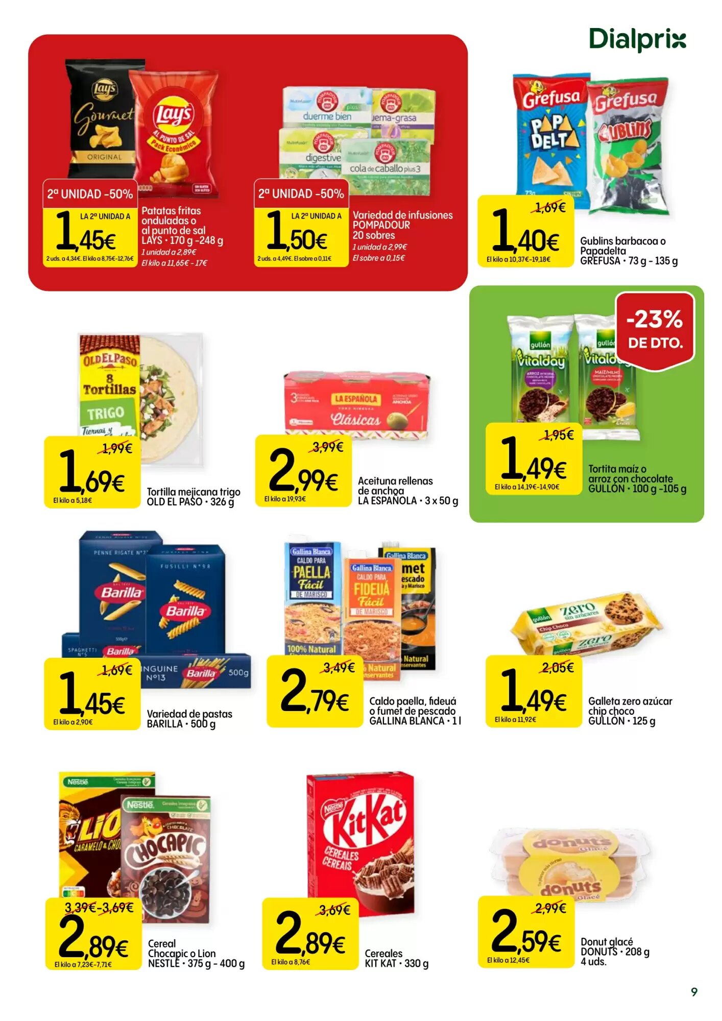 Folleto promocional de Dialprix válido desde el 03/09/2026 - Página 9.