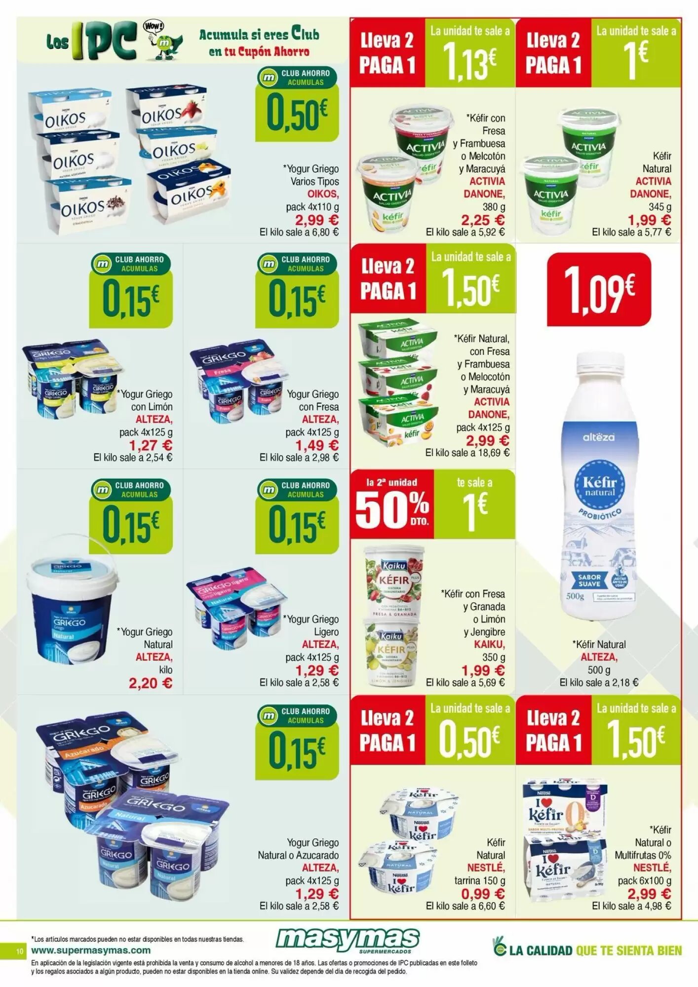 Folleto promocional de Masymas válido desde el 03/09/2026 - Página 10.