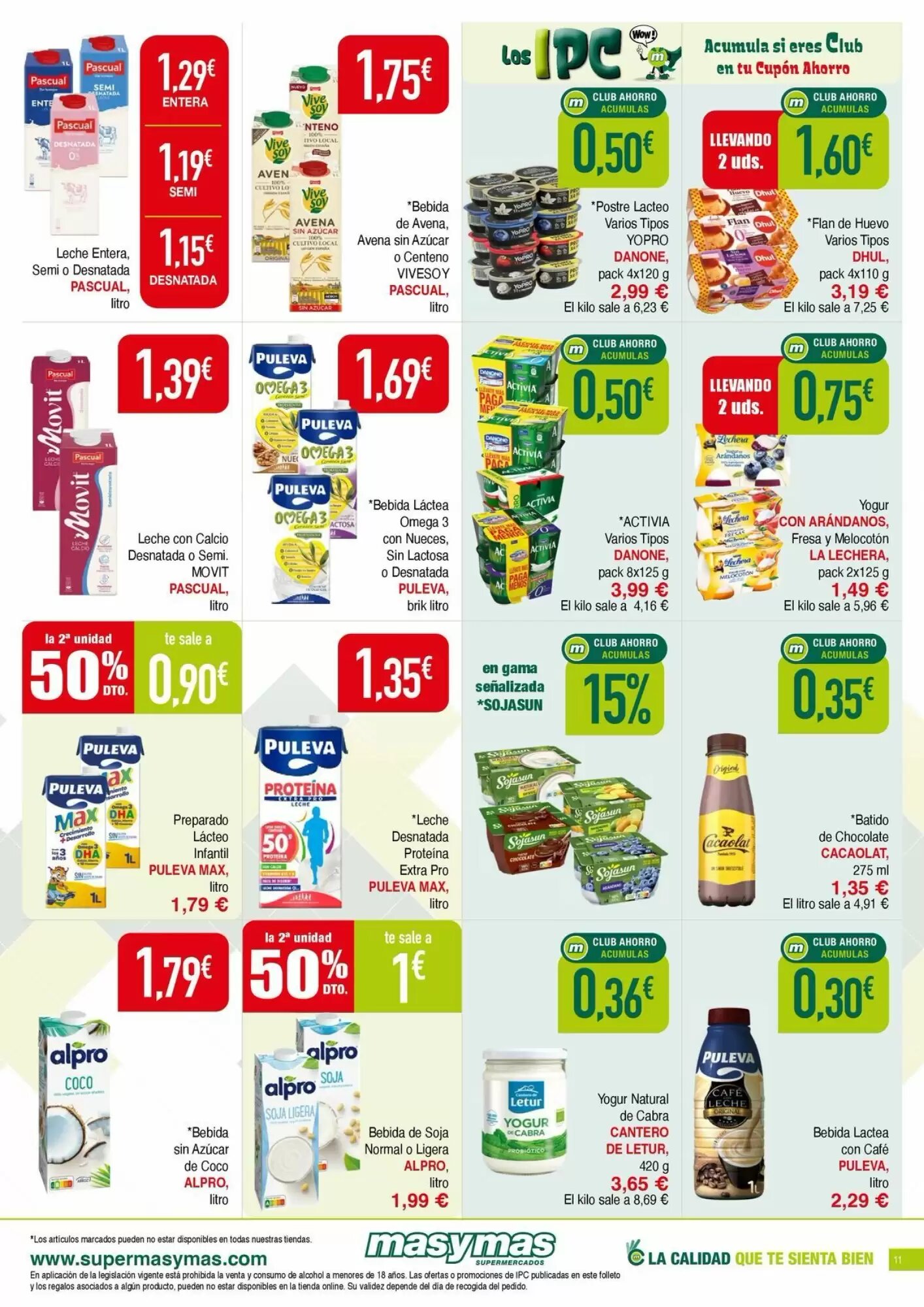 Folleto promocional de Masymas válido desde el 03/09/2026 - Página 11.